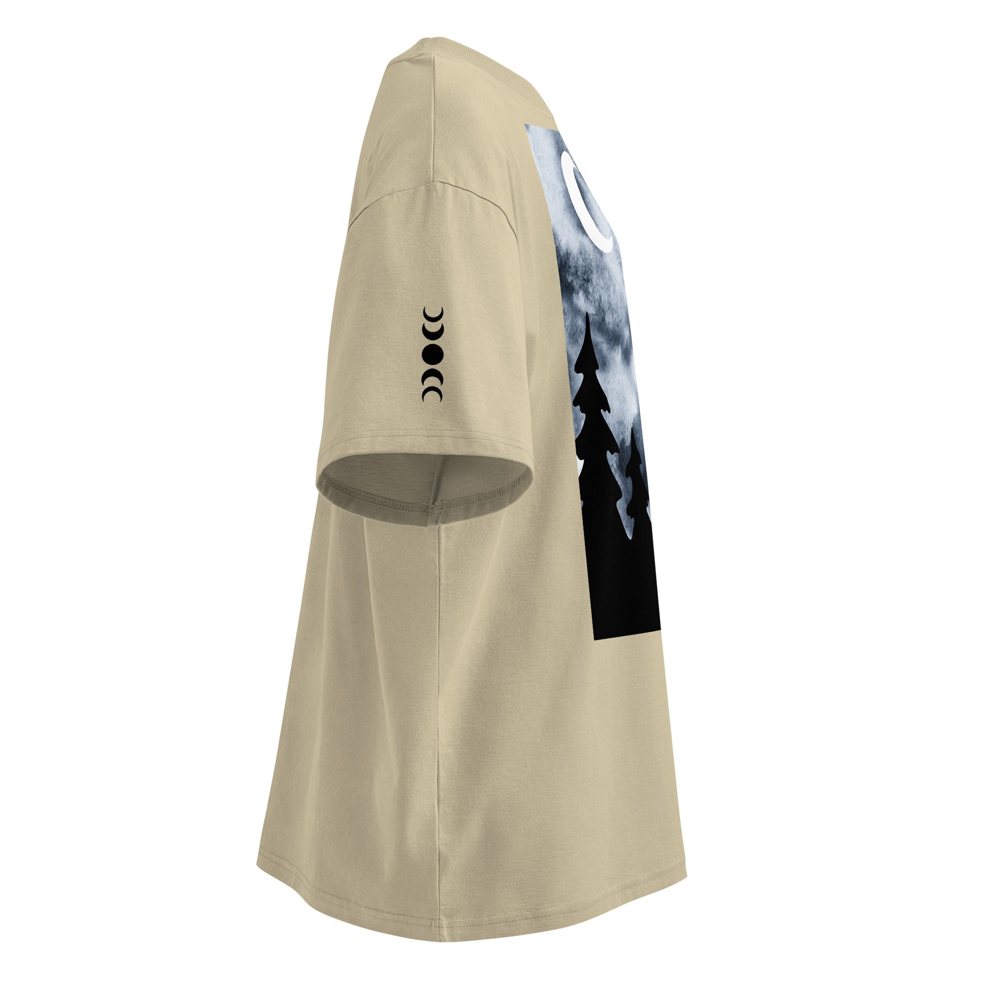 Oversized Bio-T-Shirt Unisex – GOTS-zertifiziert, Breiter Kragen | Melivero Melivero