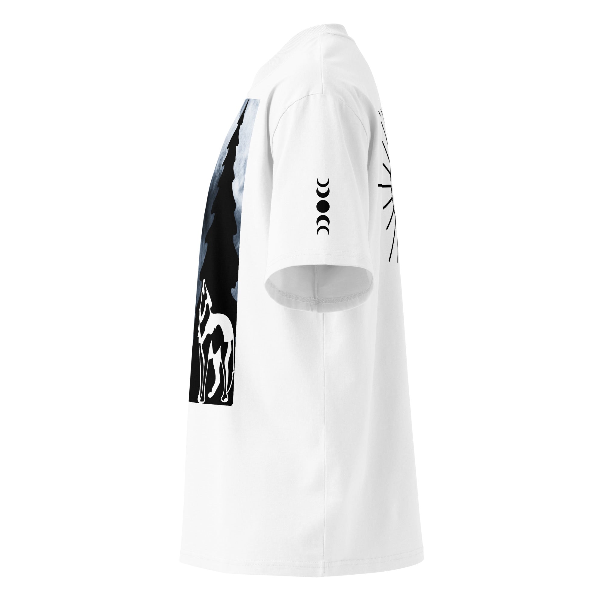 Oversized Bio-T-Shirt Unisex – GOTS-zertifiziert, Breiter Kragen | Melivero Melivero