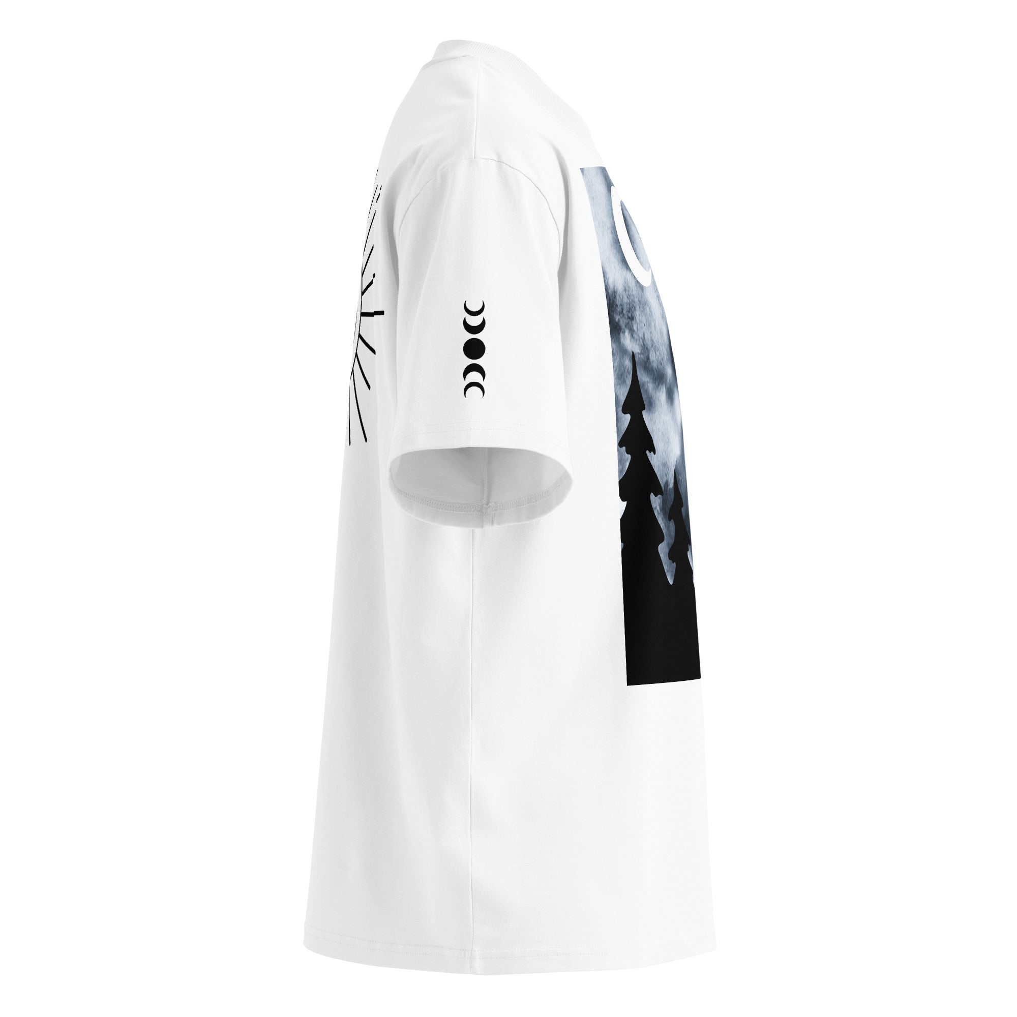 Oversized Bio-T-Shirt Unisex – GOTS-zertifiziert, Breiter Kragen | Melivero Melivero