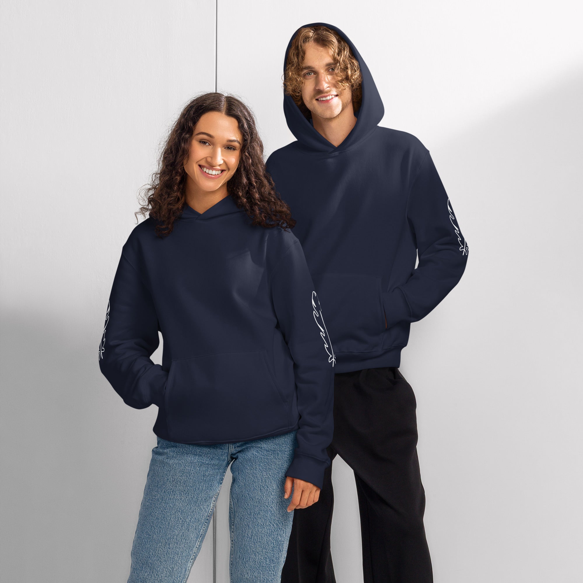 Oversized Hoodie Heavyweight – Weich, Warm & Großzügig | Melivero Navy Melivero