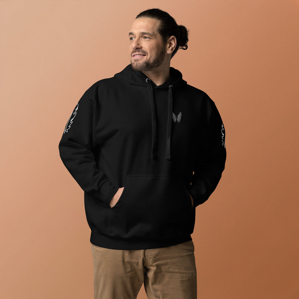 Melivero Premium Hoodie – Unisex Kapuzenpullover mit Beuteltasche Melivero