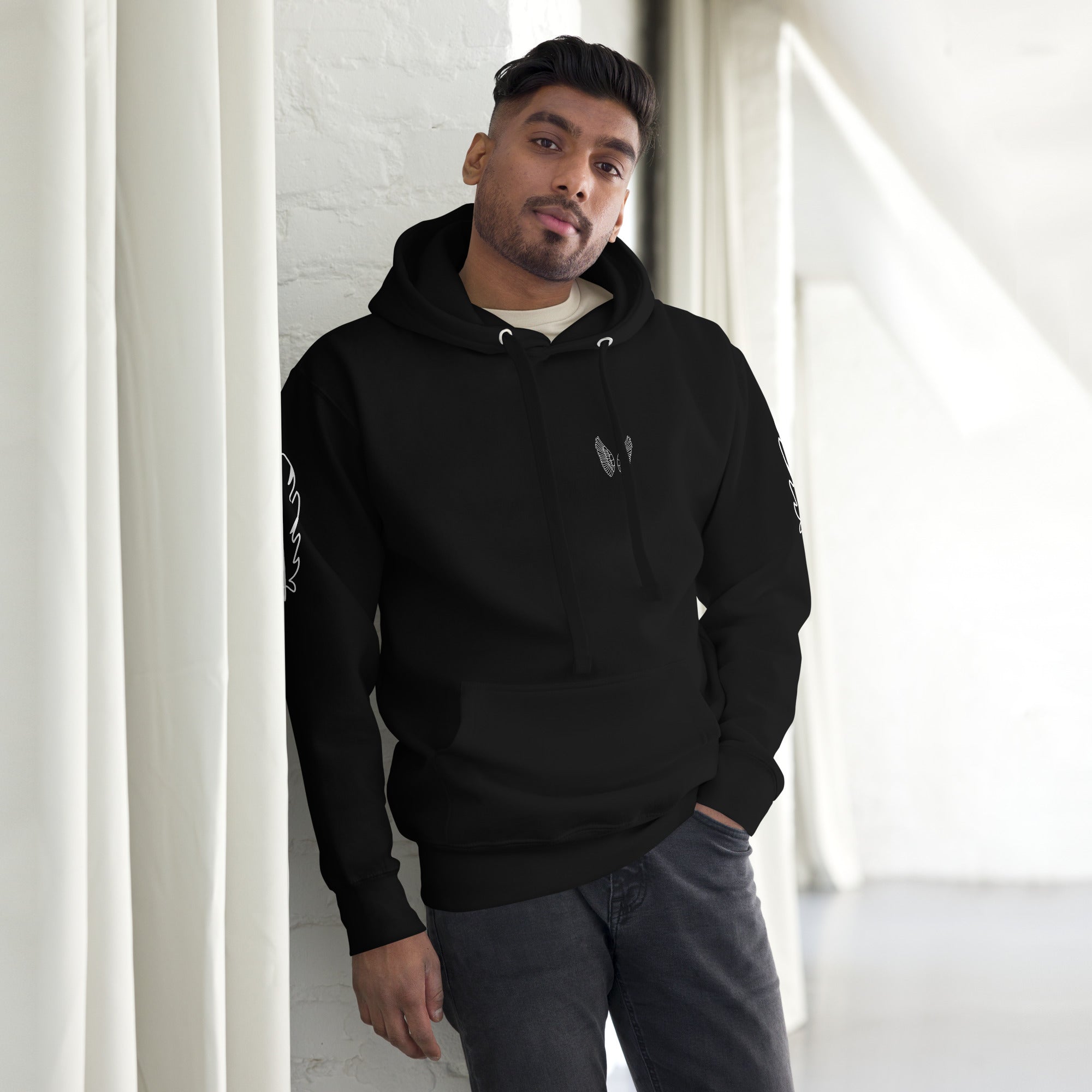 Melivero Premium Hoodie – Unisex Kapuzenpullover mit Beuteltasche Melivero