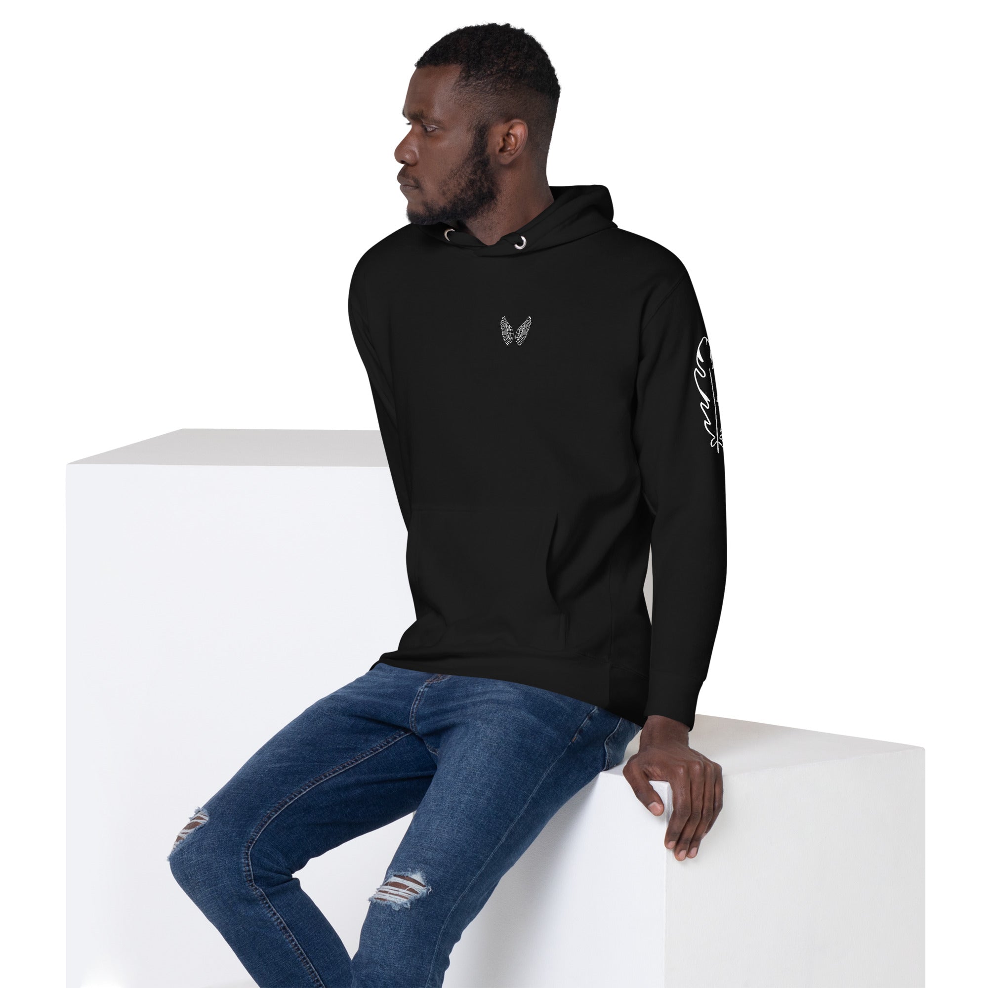 Melivero Premium Hoodie – Unisex Kapuzenpullover mit Beuteltasche Melivero