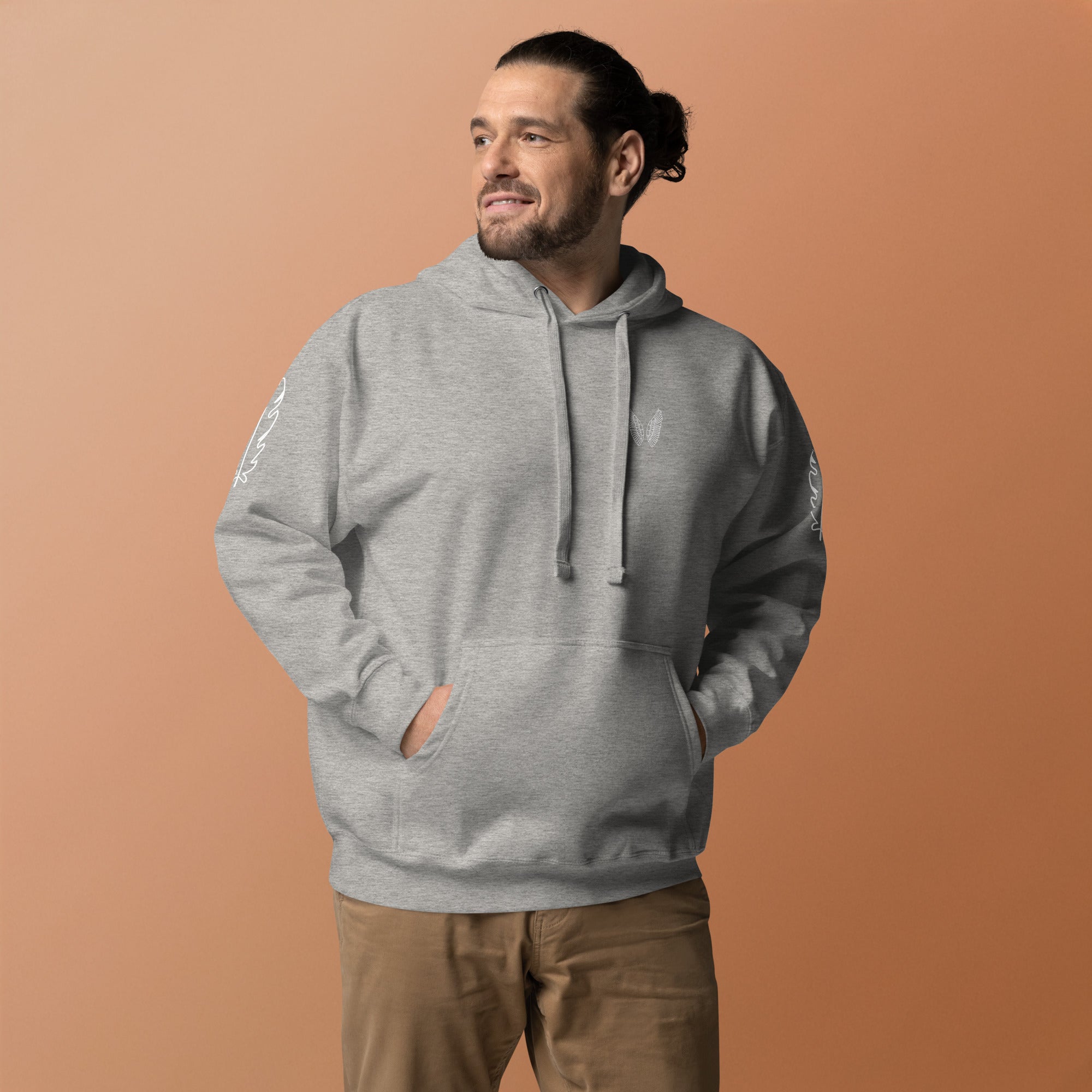 Melivero Premium Hoodie – Unisex Kapuzenpullover mit Beuteltasche Melivero