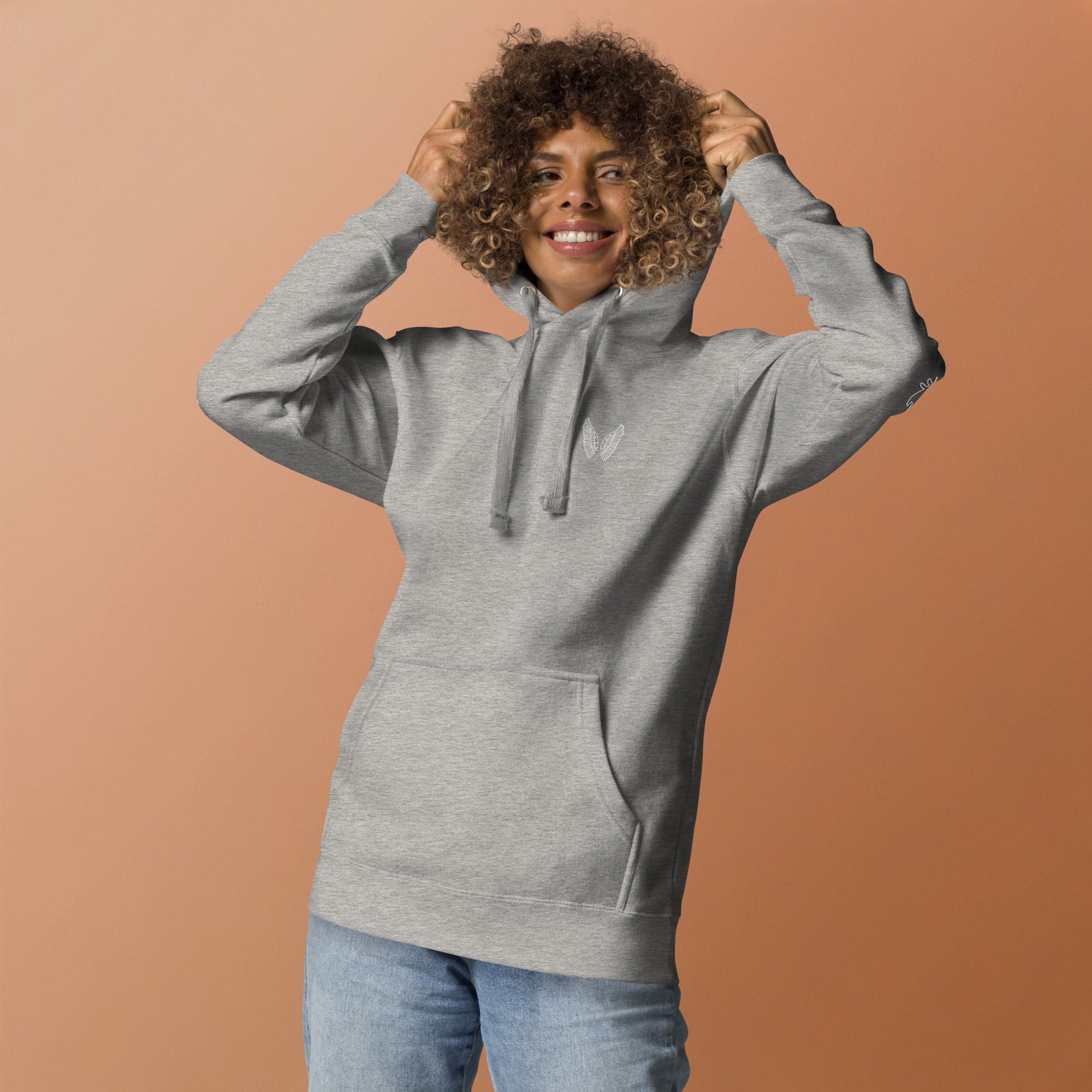 Melivero Premium Hoodie – Unisex Kapuzenpullover mit Beuteltasche Melivero