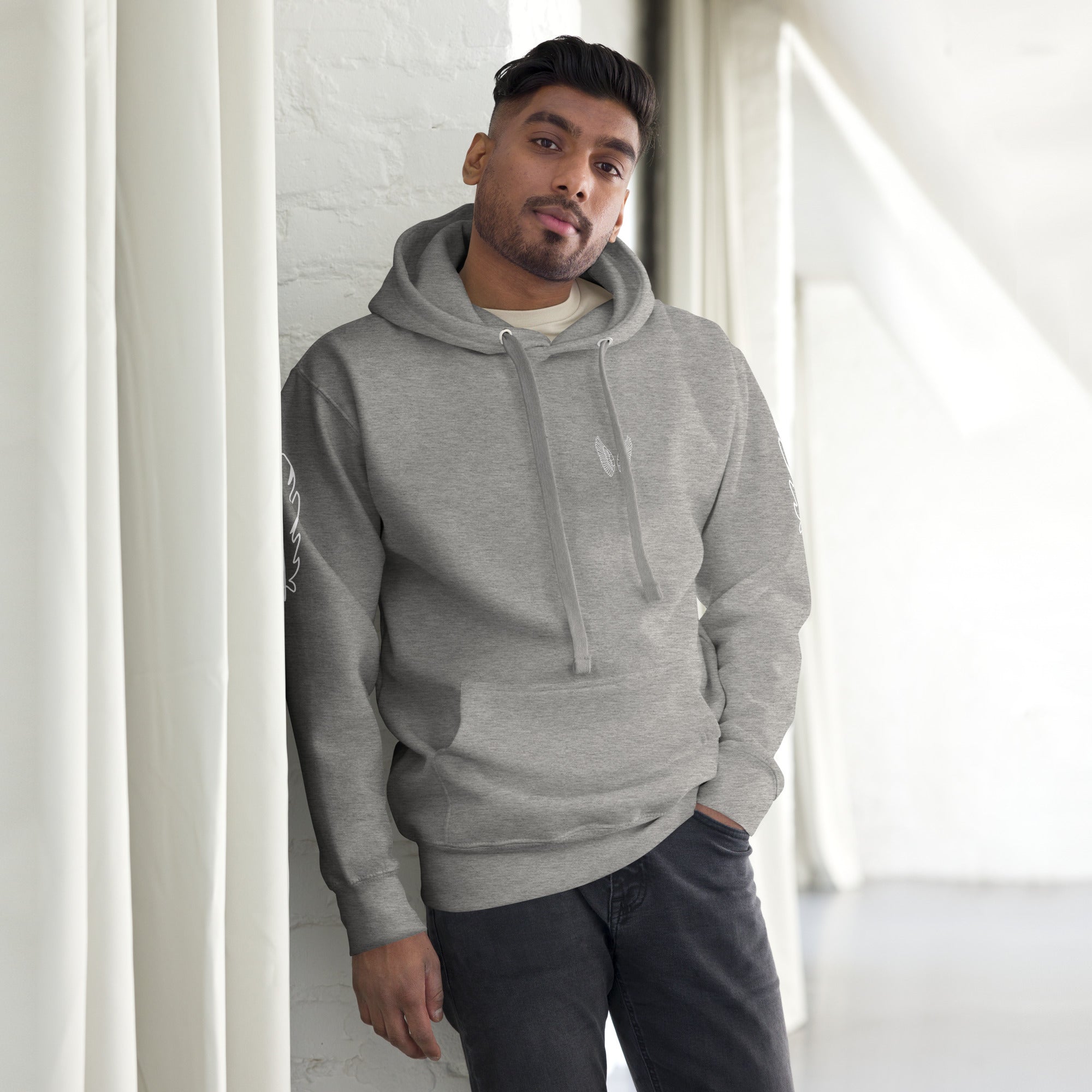 Melivero Premium Hoodie – Unisex Kapuzenpullover mit Beuteltasche Melivero