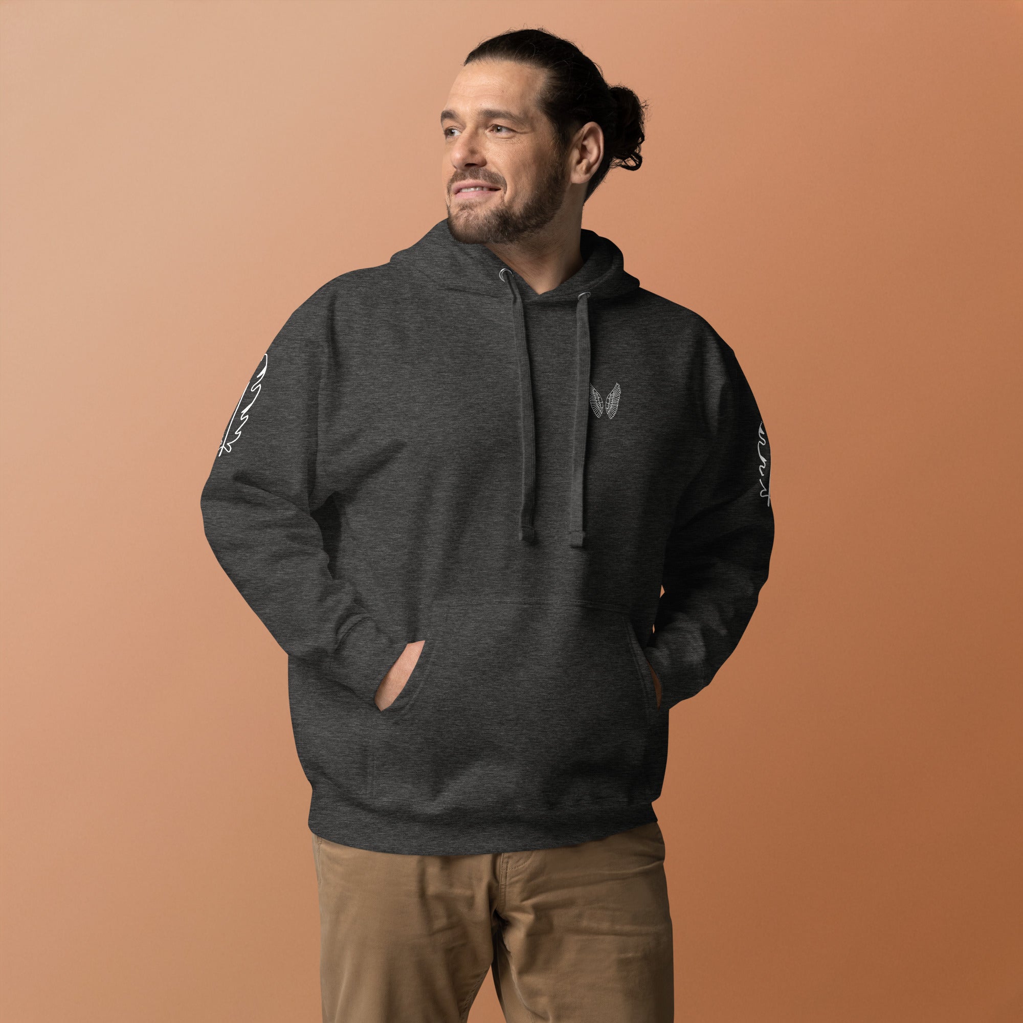 Melivero Premium Hoodie – Unisex Kapuzenpullover mit Beuteltasche Melivero