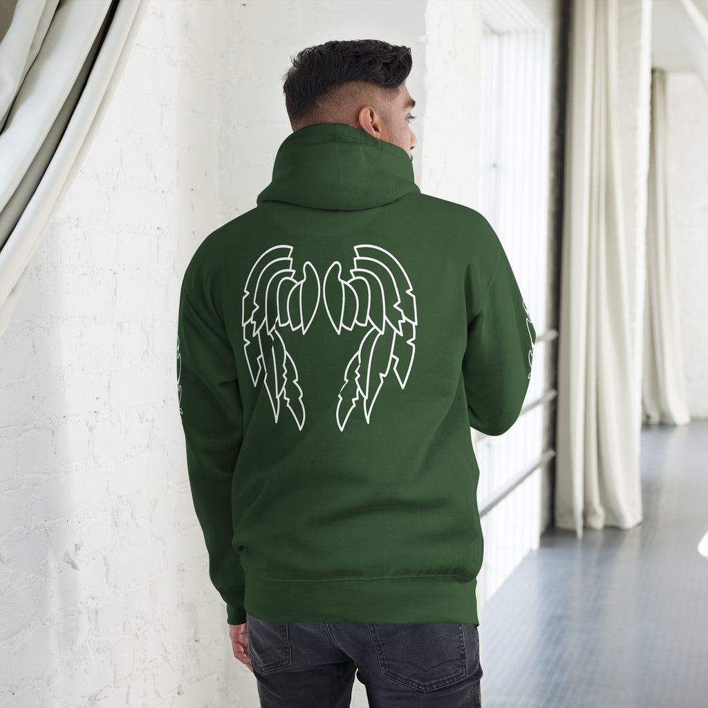 Melivero Premium Hoodie – Unisex Kapuzenpullover mit Beuteltasche Melivero