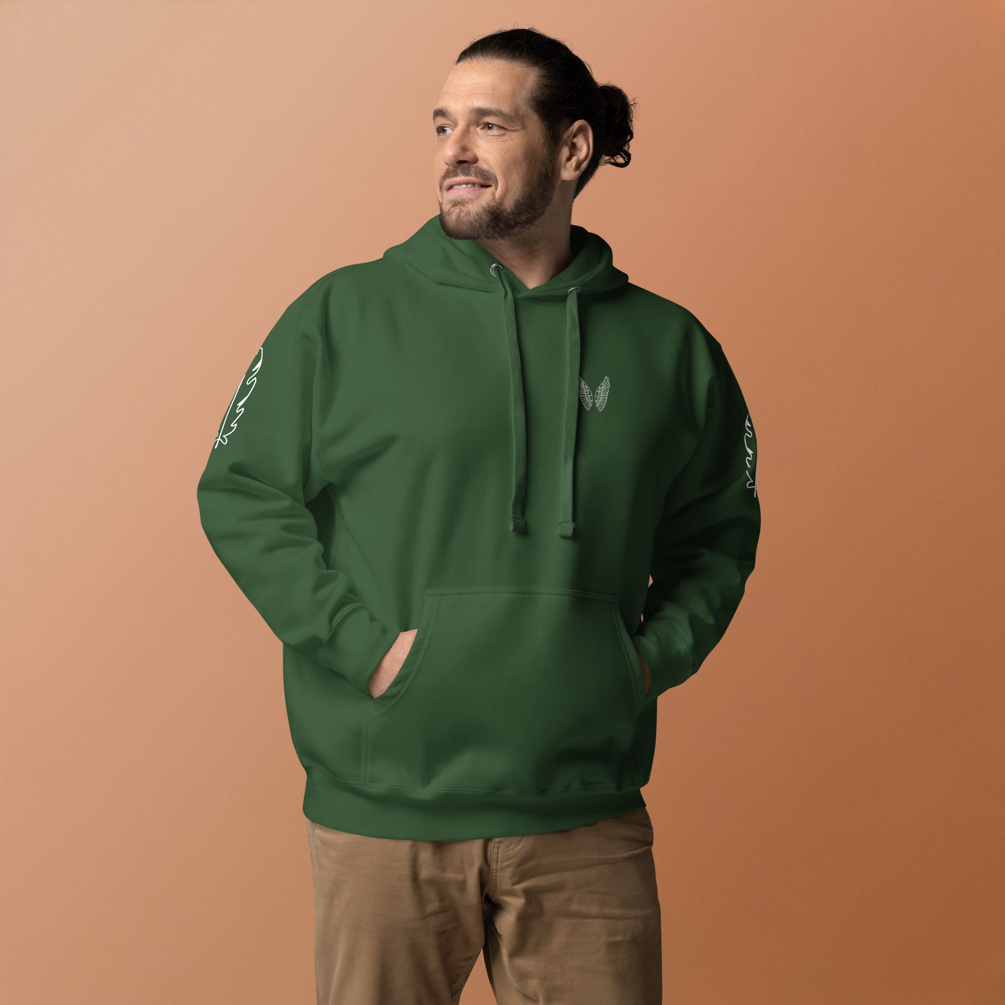 Melivero Premium Hoodie – Unisex Kapuzenpullover mit Beuteltasche Melivero