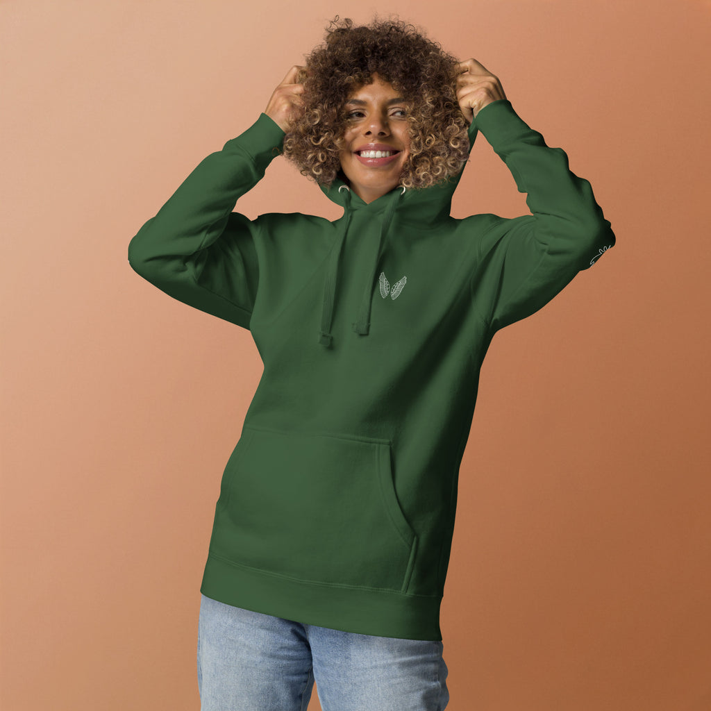 Melivero Premium Hoodie – Unisex Kapuzenpullover mit Beuteltasche Melivero