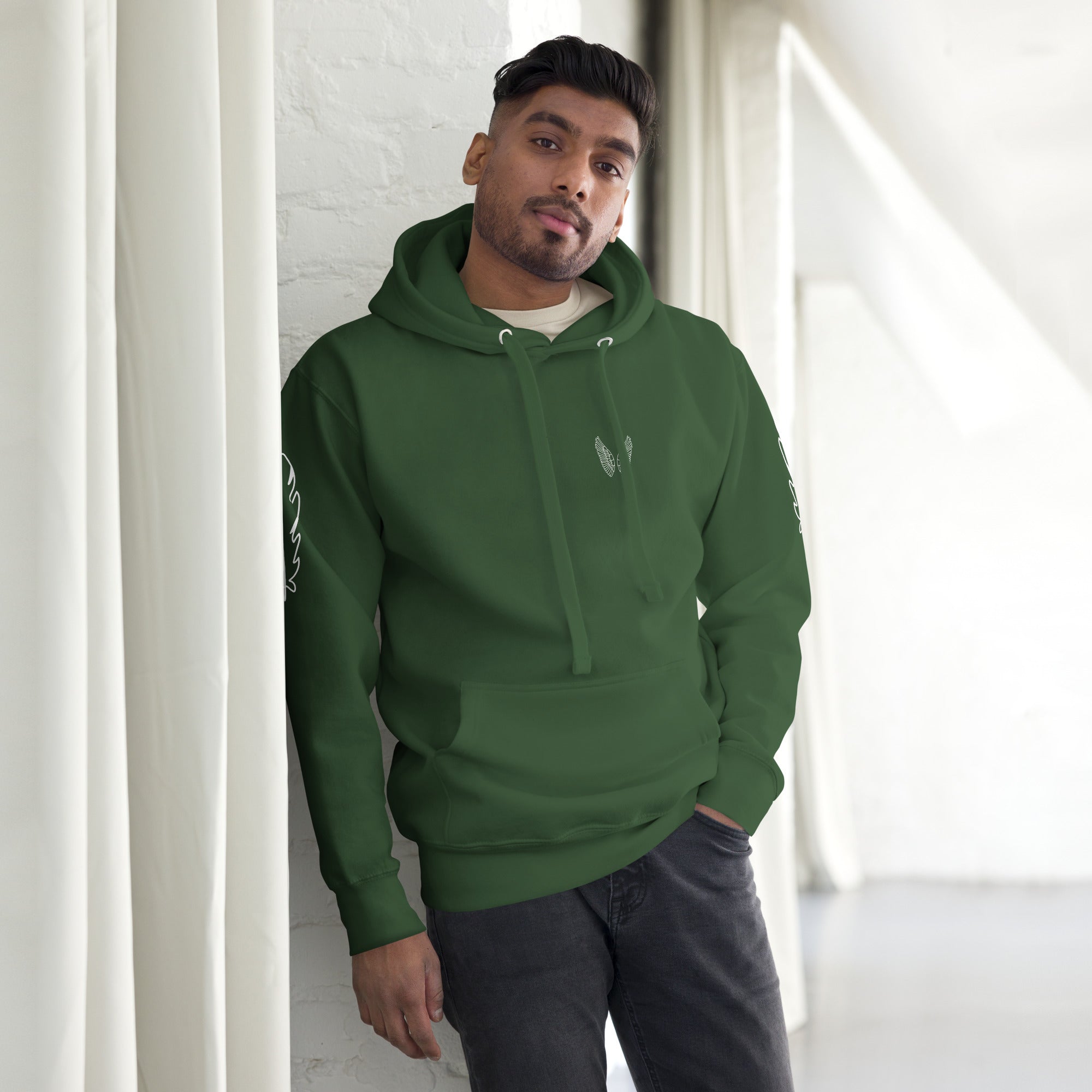 Melivero Premium Hoodie – Unisex Kapuzenpullover mit Beuteltasche Melivero