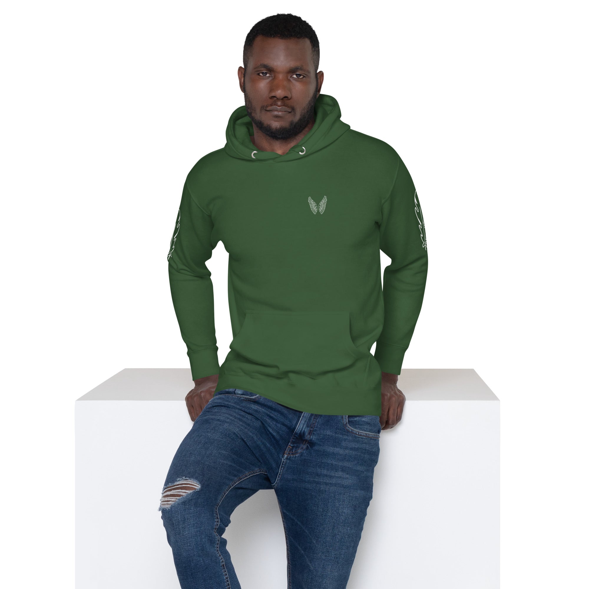 Melivero Premium Hoodie – Unisex Kapuzenpullover mit Beuteltasche Melivero