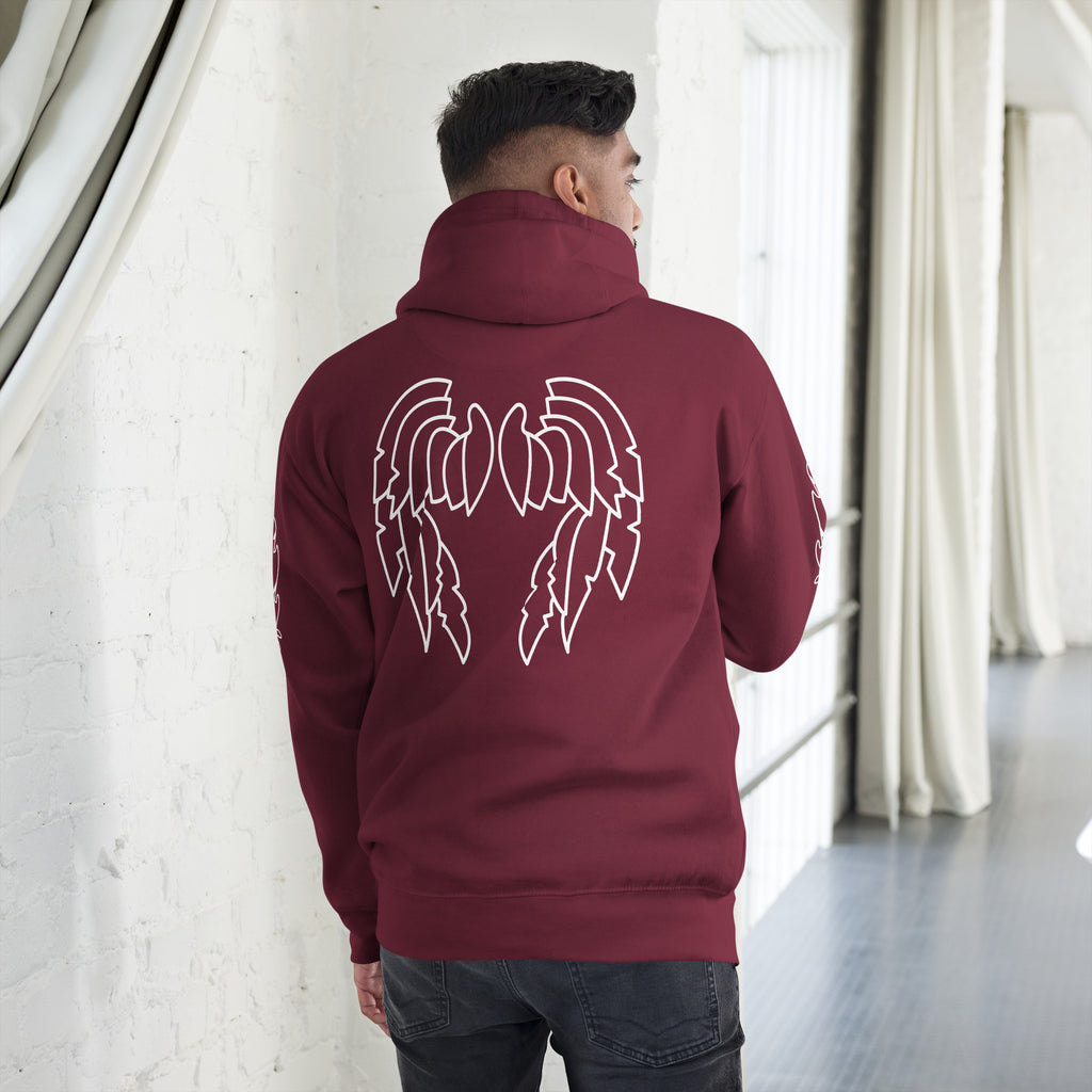 Melivero Premium Hoodie – Unisex Kapuzenpullover mit Beuteltasche Melivero