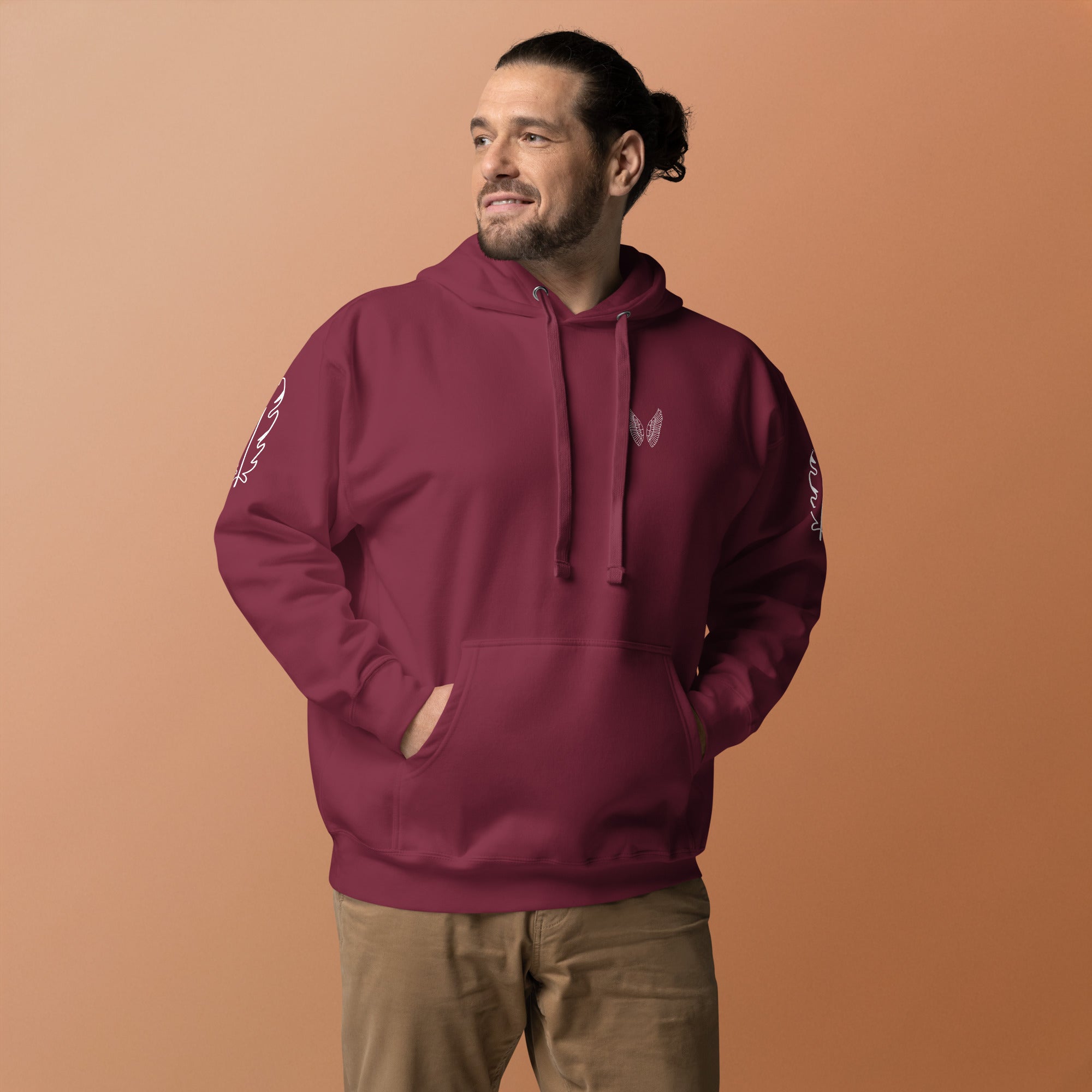 Melivero Premium Hoodie – Unisex Kapuzenpullover mit Beuteltasche Melivero
