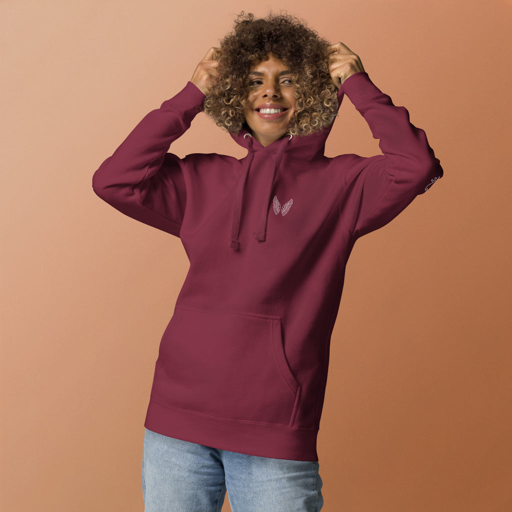 Melivero Premium Hoodie – Unisex Kapuzenpullover mit Beuteltasche Melivero