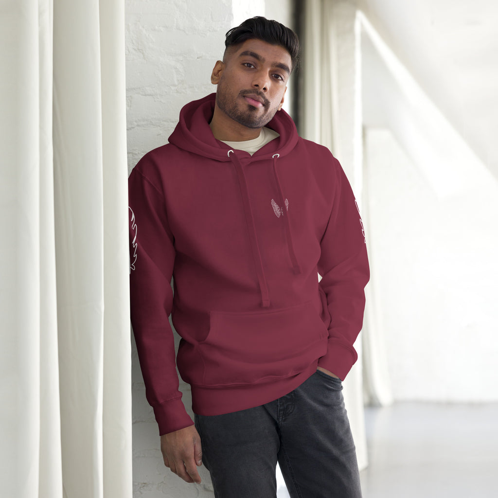 Melivero Premium Hoodie – Unisex Kapuzenpullover mit Beuteltasche Melivero