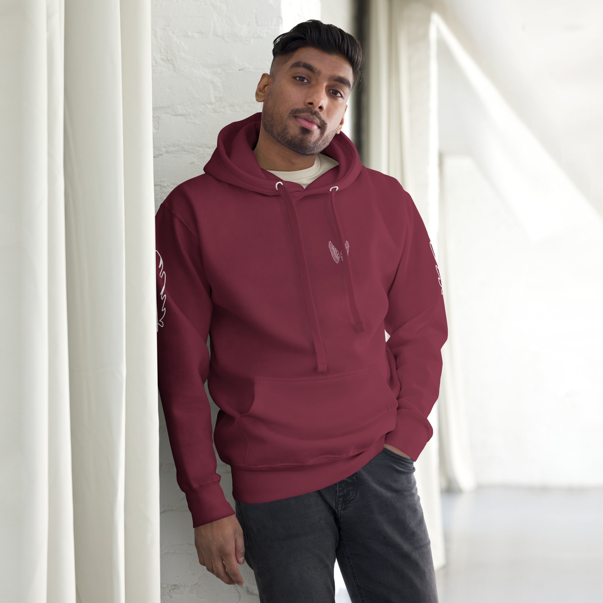 Melivero Premium Hoodie – Unisex Kapuzenpullover mit Beuteltasche Melivero