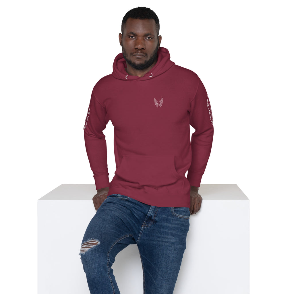Melivero Premium Hoodie – Unisex Kapuzenpullover mit Beuteltasche Melivero