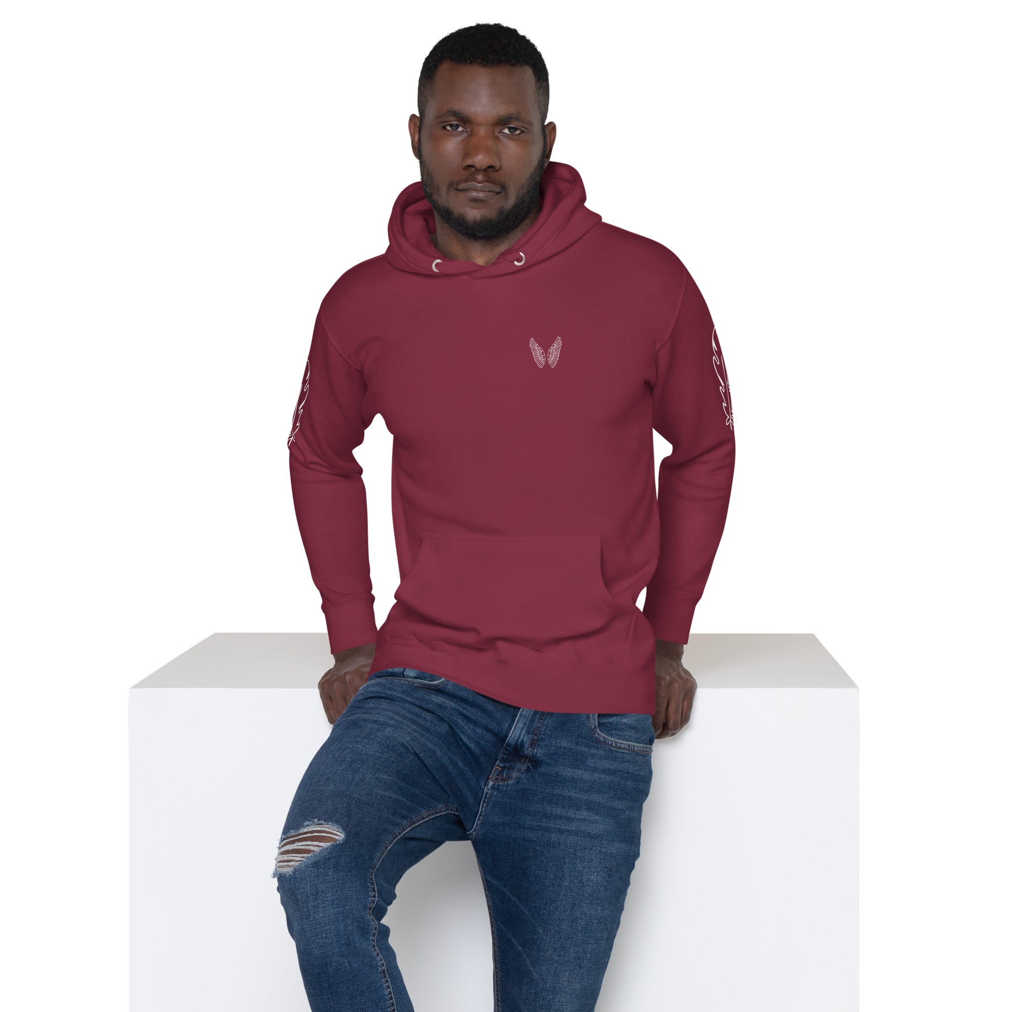 Melivero Premium Hoodie – Unisex Kapuzenpullover mit Beuteltasche Melivero