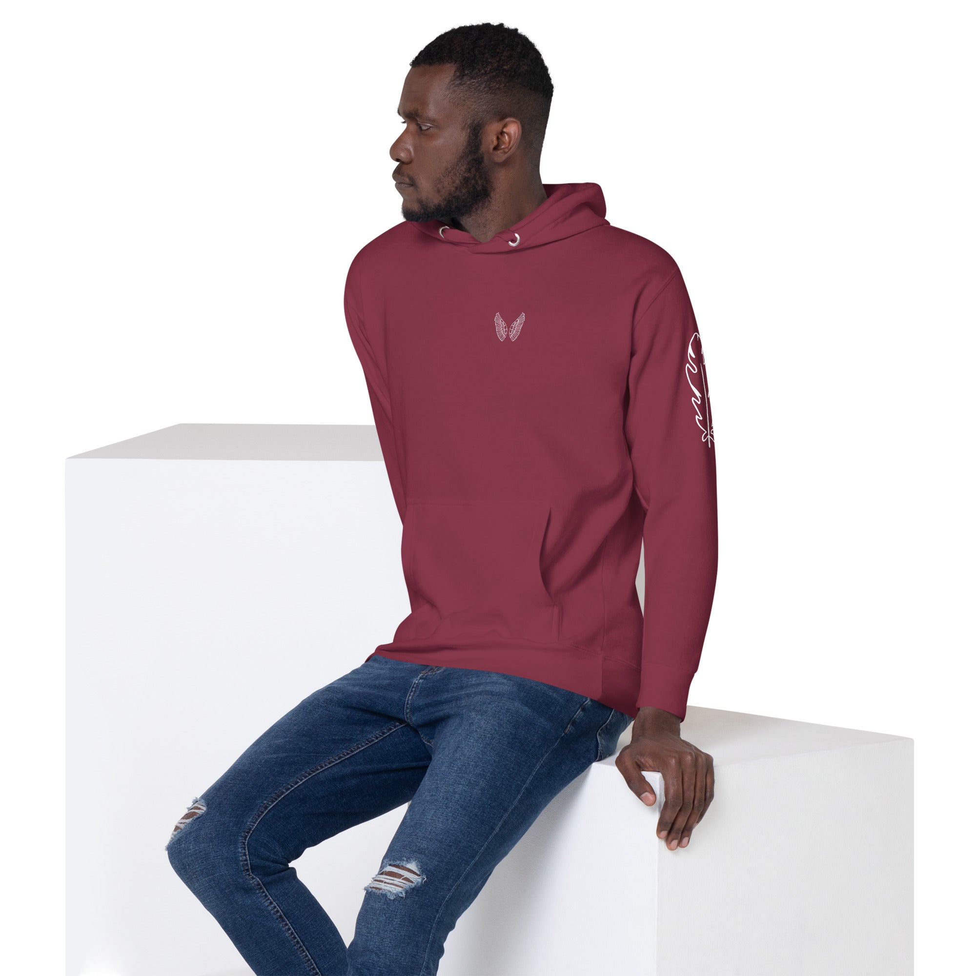 Melivero Premium Hoodie – Unisex Kapuzenpullover mit Beuteltasche Melivero