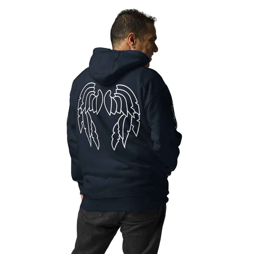 Melivero Premium Hoodie – Unisex Kapuzenpullover mit Beuteltasche Melivero