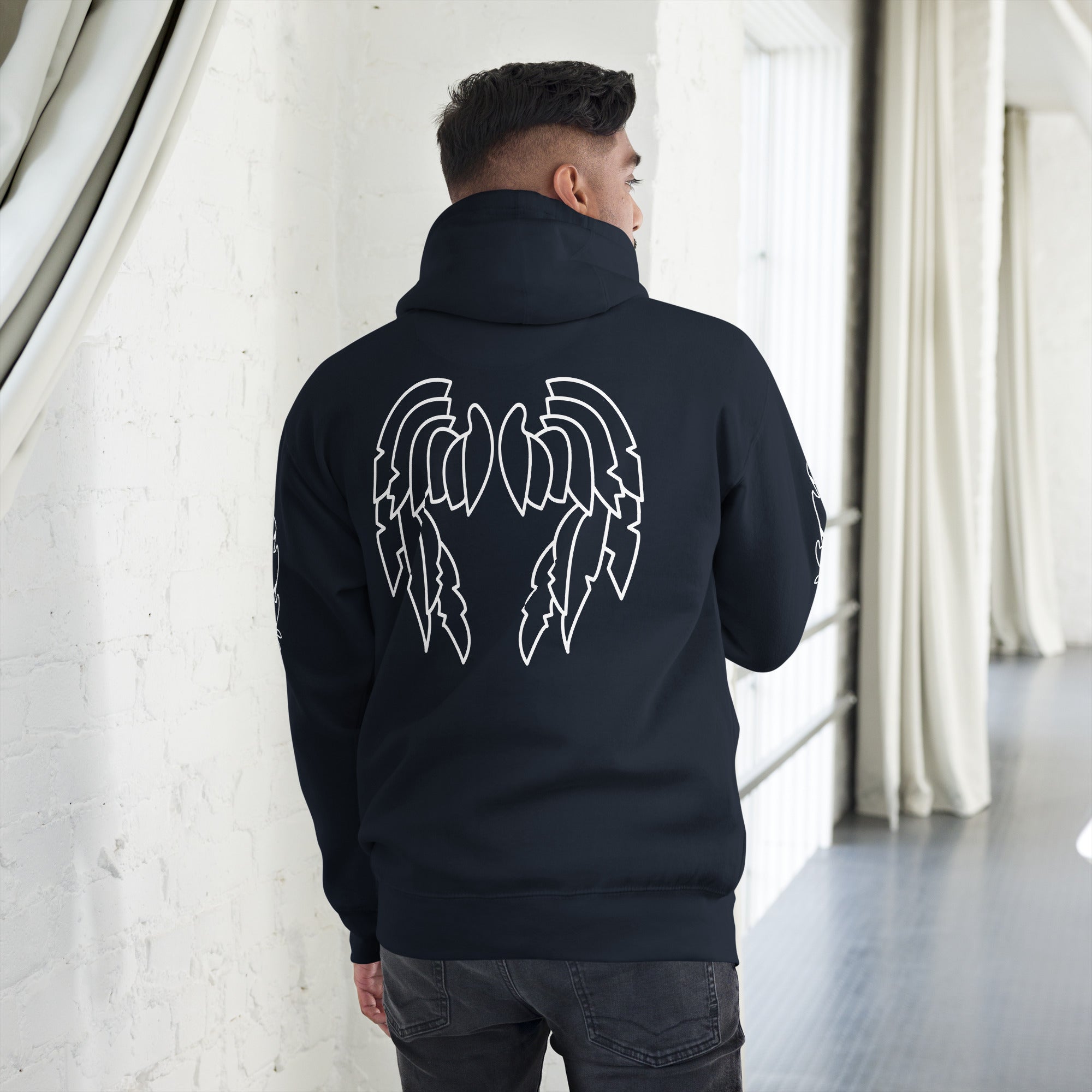 Melivero Premium Hoodie – Unisex Kapuzenpullover mit Beuteltasche Melivero