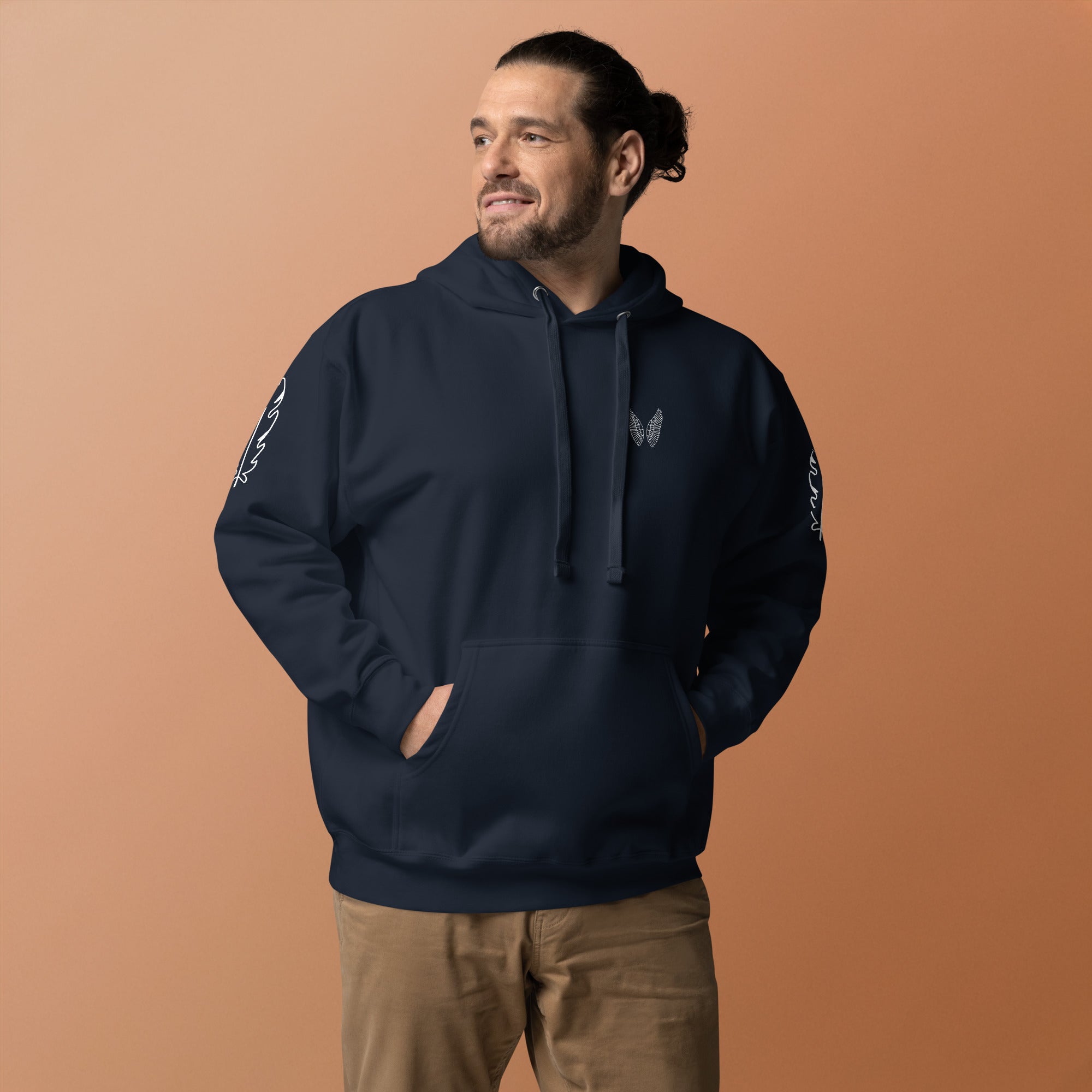 Melivero Premium Hoodie – Unisex Kapuzenpullover mit Beuteltasche Melivero