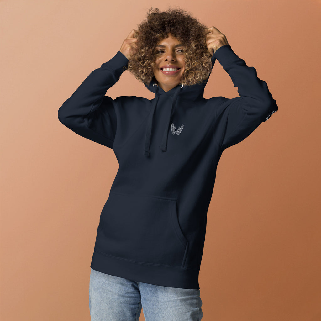 Melivero Premium Hoodie – Unisex Kapuzenpullover mit Beuteltasche Melivero