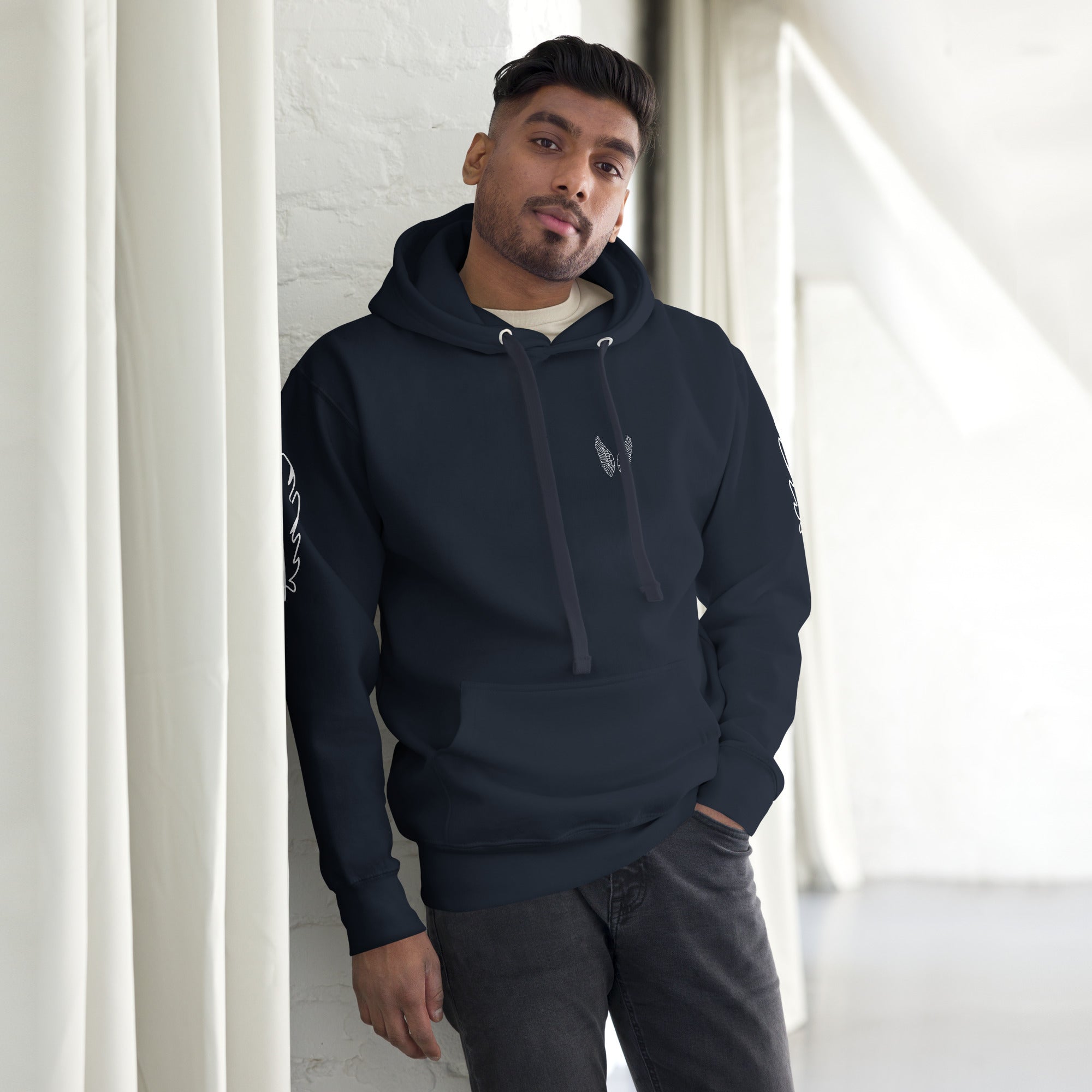 Melivero Premium Hoodie – Unisex Kapuzenpullover mit Beuteltasche Melivero