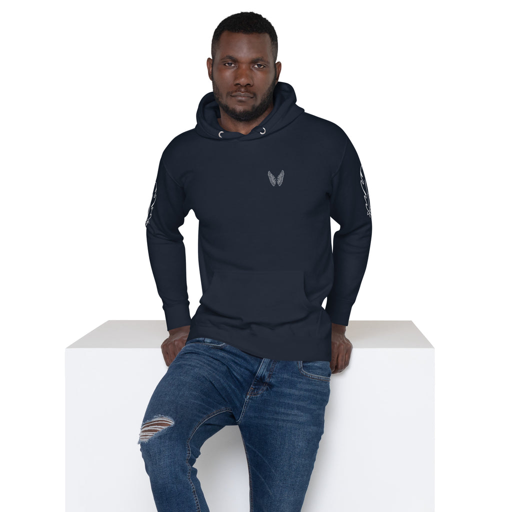 Melivero Premium Hoodie – Unisex Kapuzenpullover mit Beuteltasche Melivero