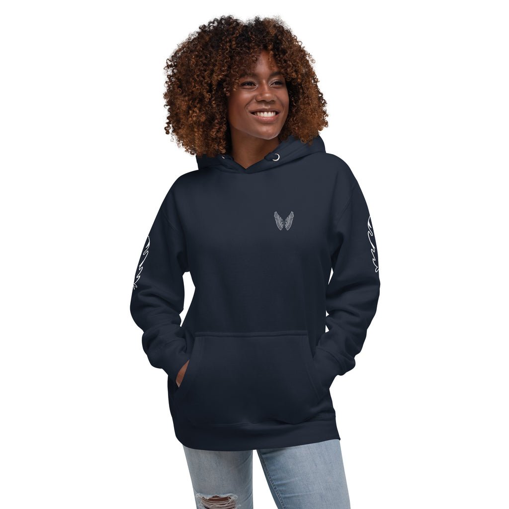 Melivero Premium Hoodie – Unisex Kapuzenpullover mit Beuteltasche Melivero