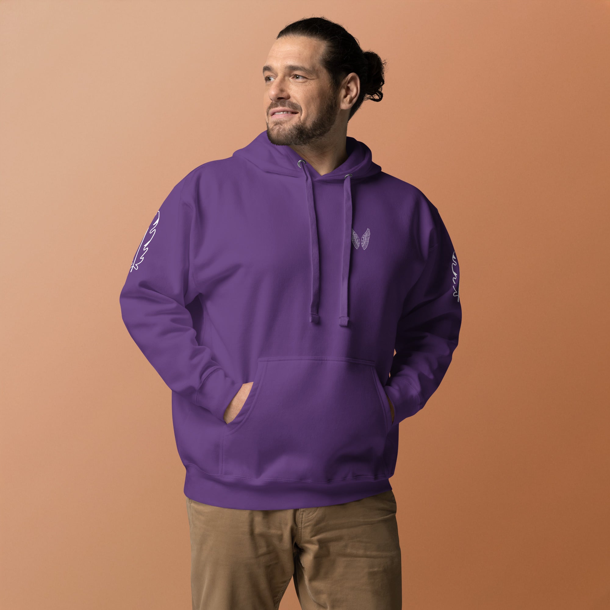 Melivero Premium Hoodie – Unisex Kapuzenpullover mit Beuteltasche Melivero