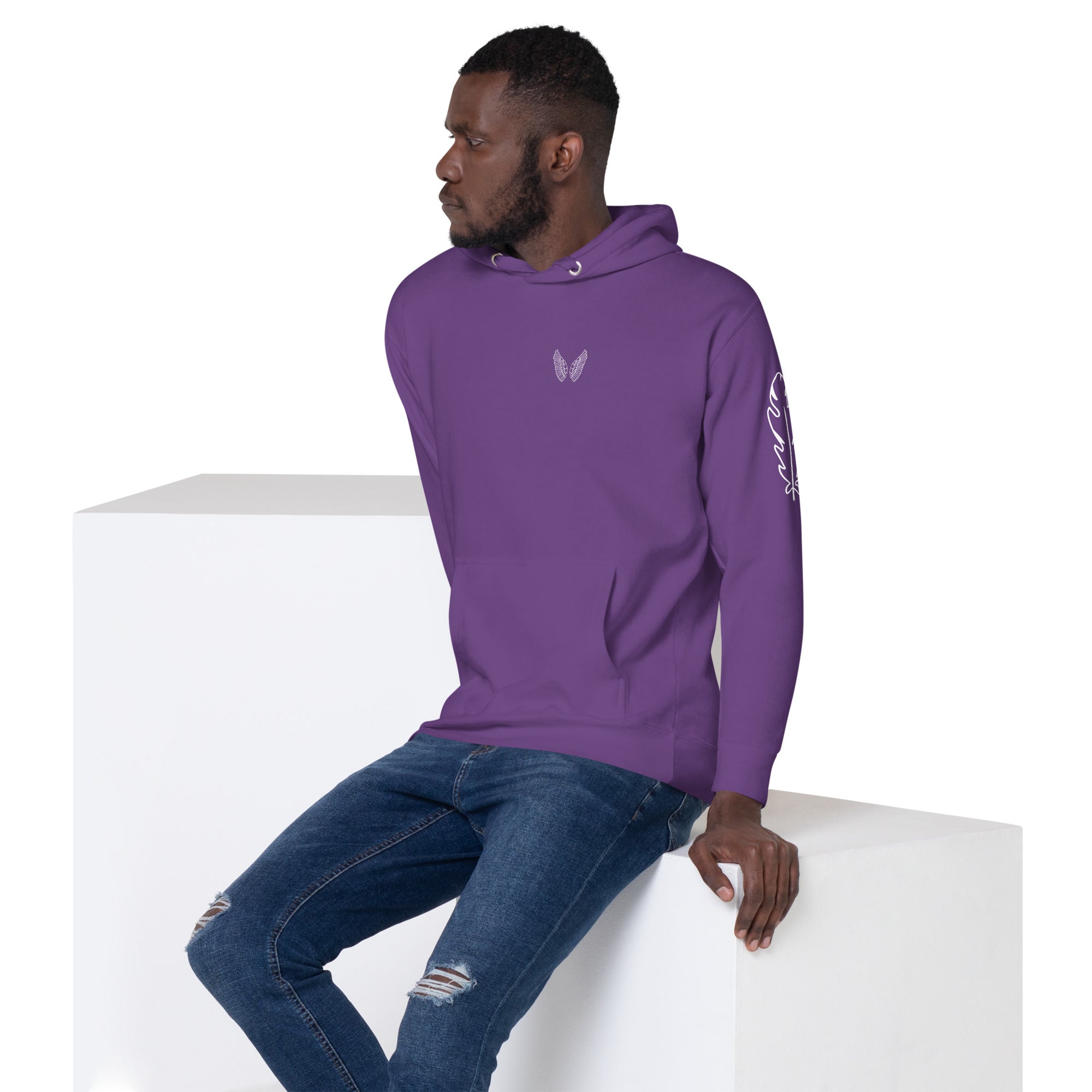 Melivero Premium Hoodie – Unisex Kapuzenpullover mit Beuteltasche Melivero