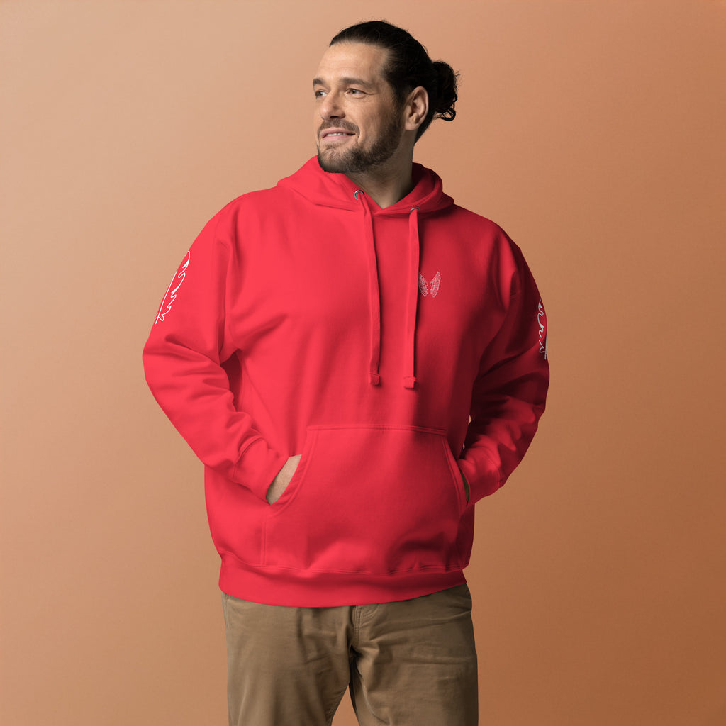 Melivero Premium Hoodie – Unisex Kapuzenpullover mit Beuteltasche Melivero