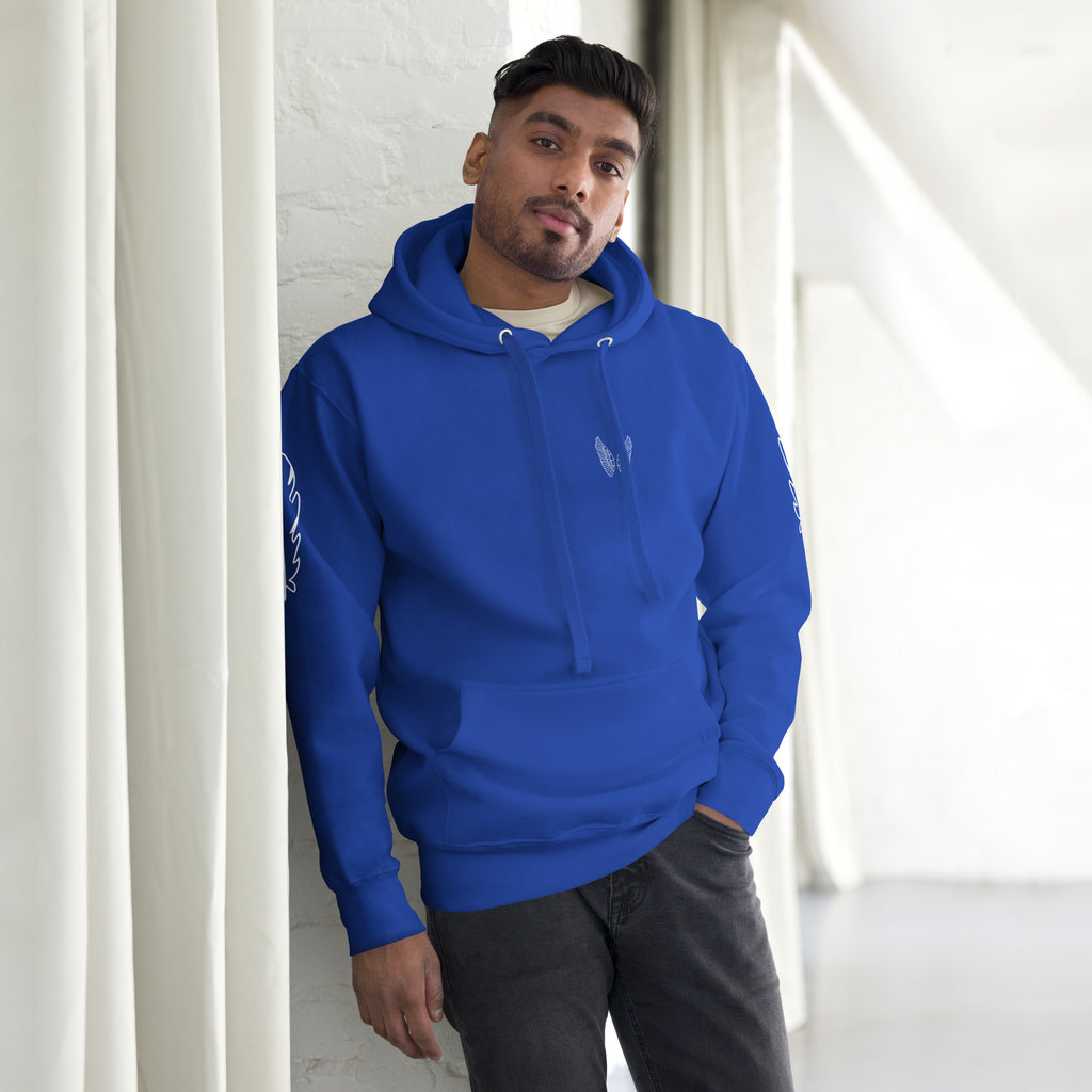Melivero Premium Hoodie – Unisex Kapuzenpullover mit Beuteltasche Melivero