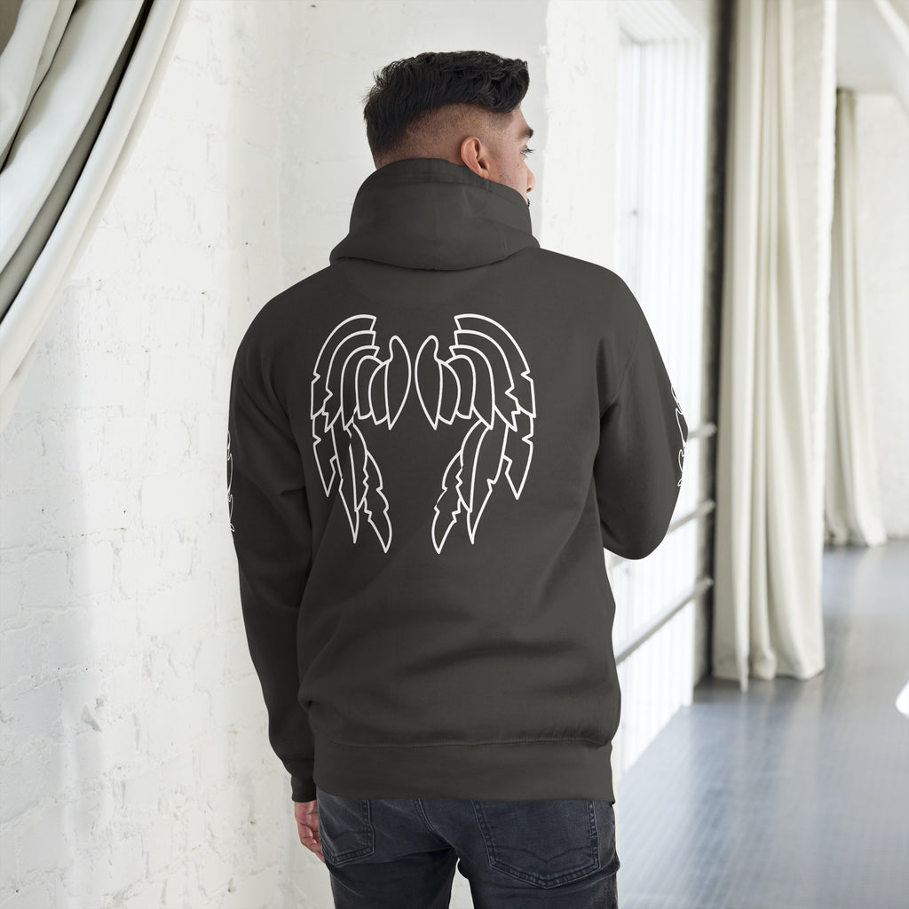 Melivero Premium Hoodie – Unisex Kapuzenpullover mit Beuteltasche Melivero