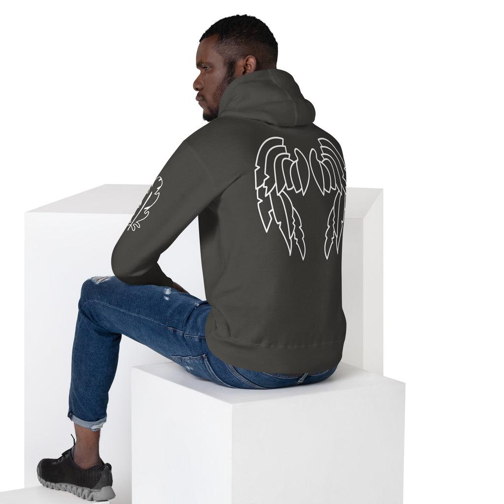 Melivero Premium Hoodie – Unisex Kapuzenpullover mit Beuteltasche Melivero