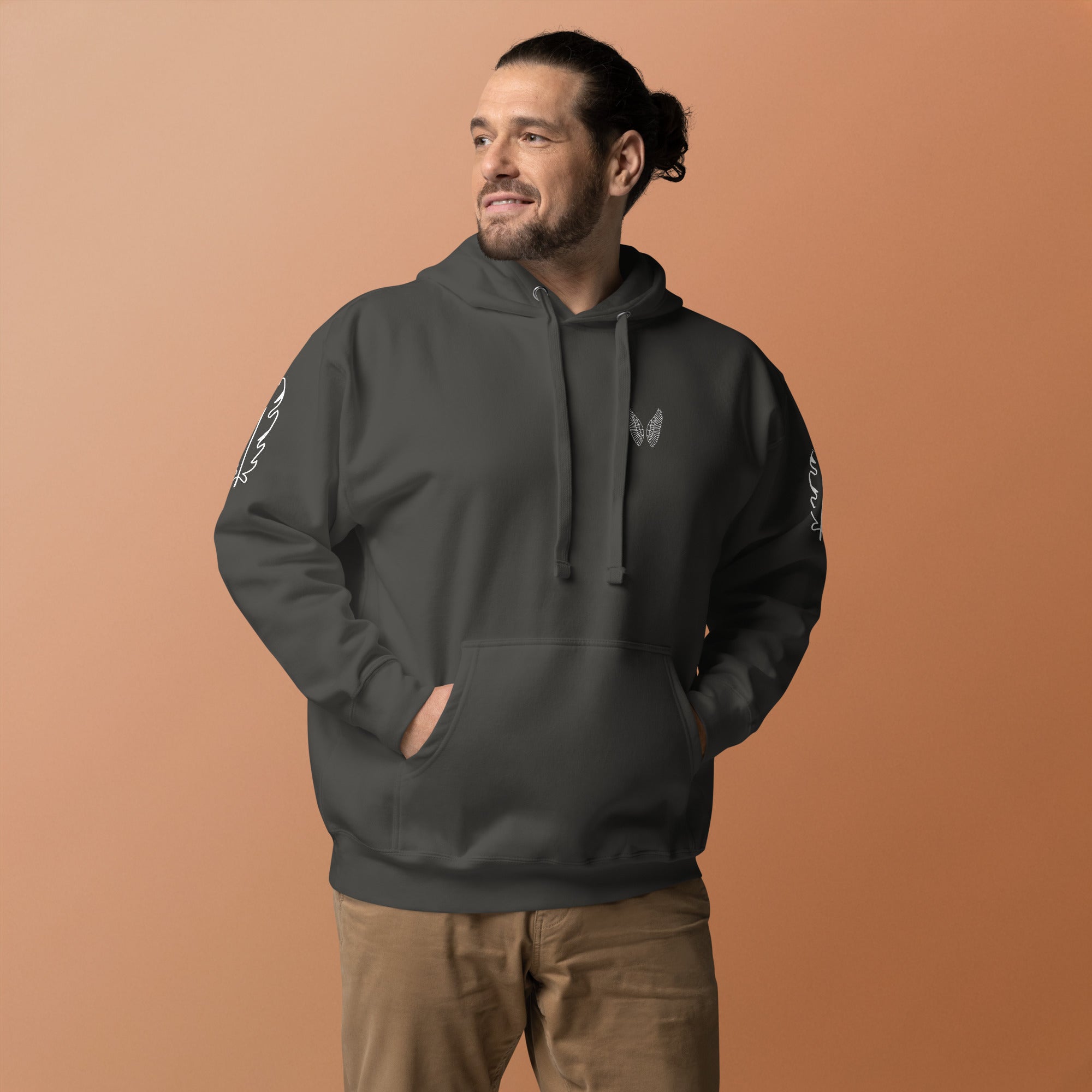 Melivero Premium Hoodie – Unisex Kapuzenpullover mit Beuteltasche Melivero