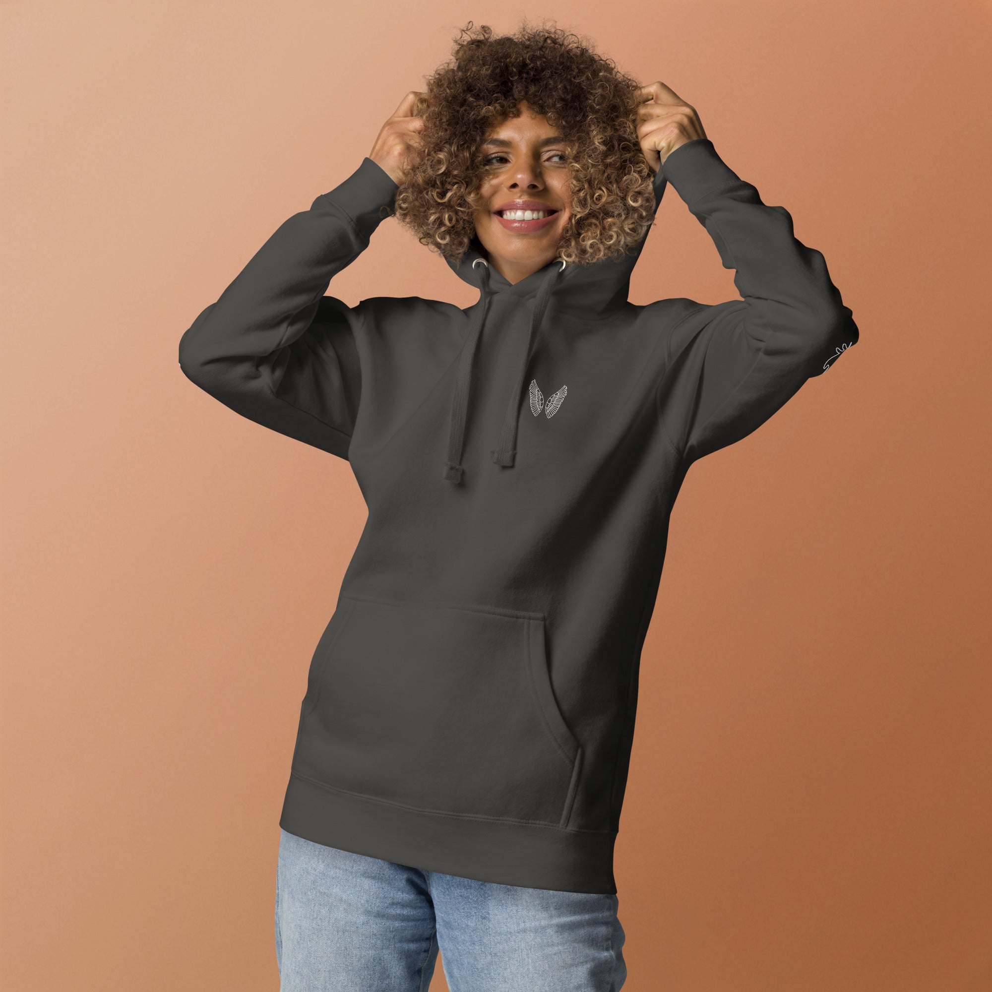 Melivero Premium Hoodie – Unisex Kapuzenpullover mit Beuteltasche Melivero