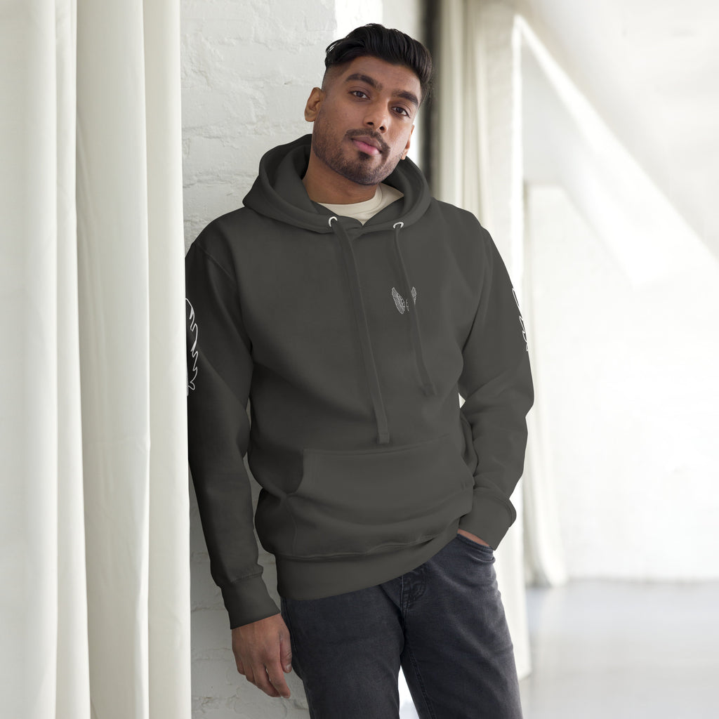 Melivero Premium Hoodie – Unisex Kapuzenpullover mit Beuteltasche Melivero