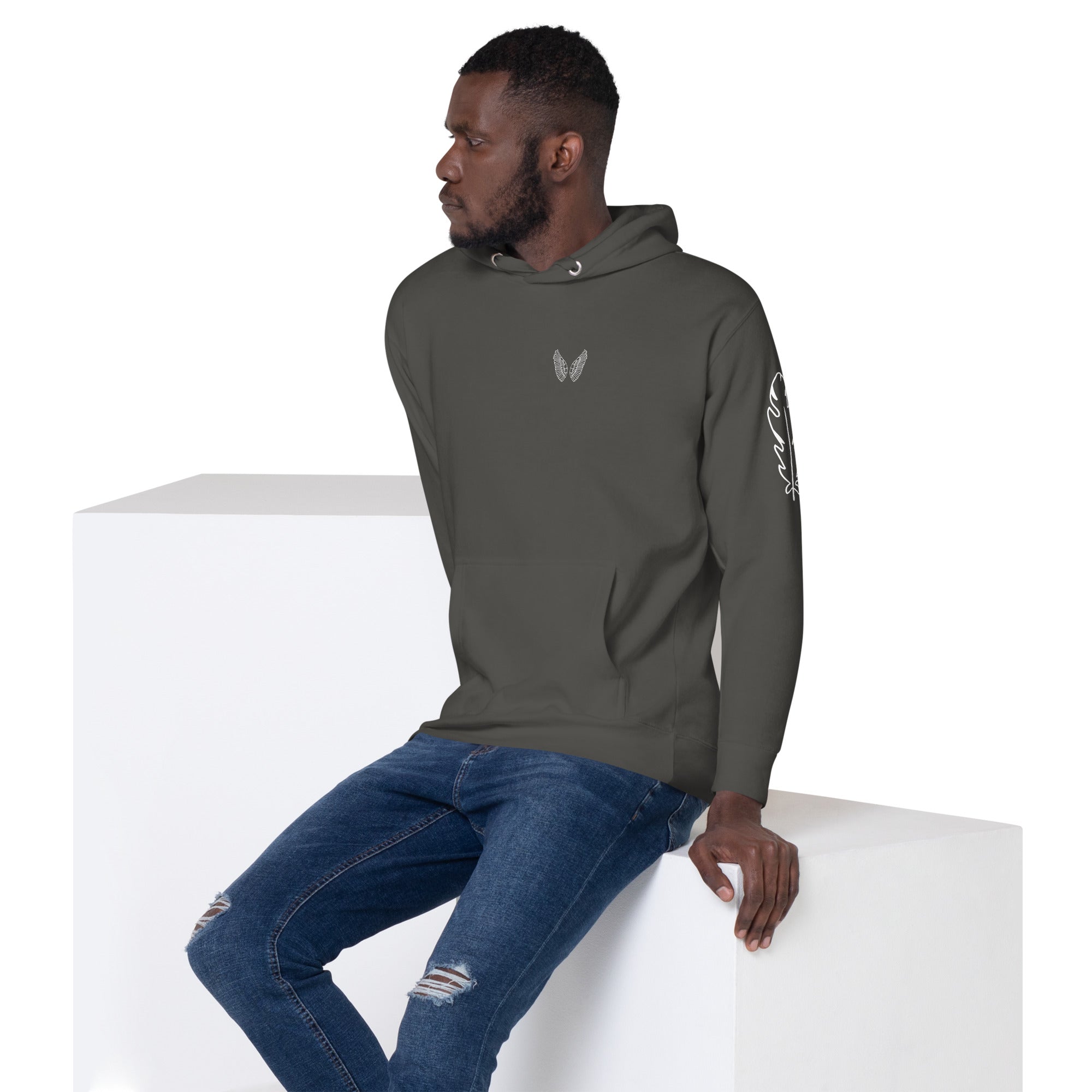 Melivero Premium Hoodie – Unisex Kapuzenpullover mit Beuteltasche Melivero