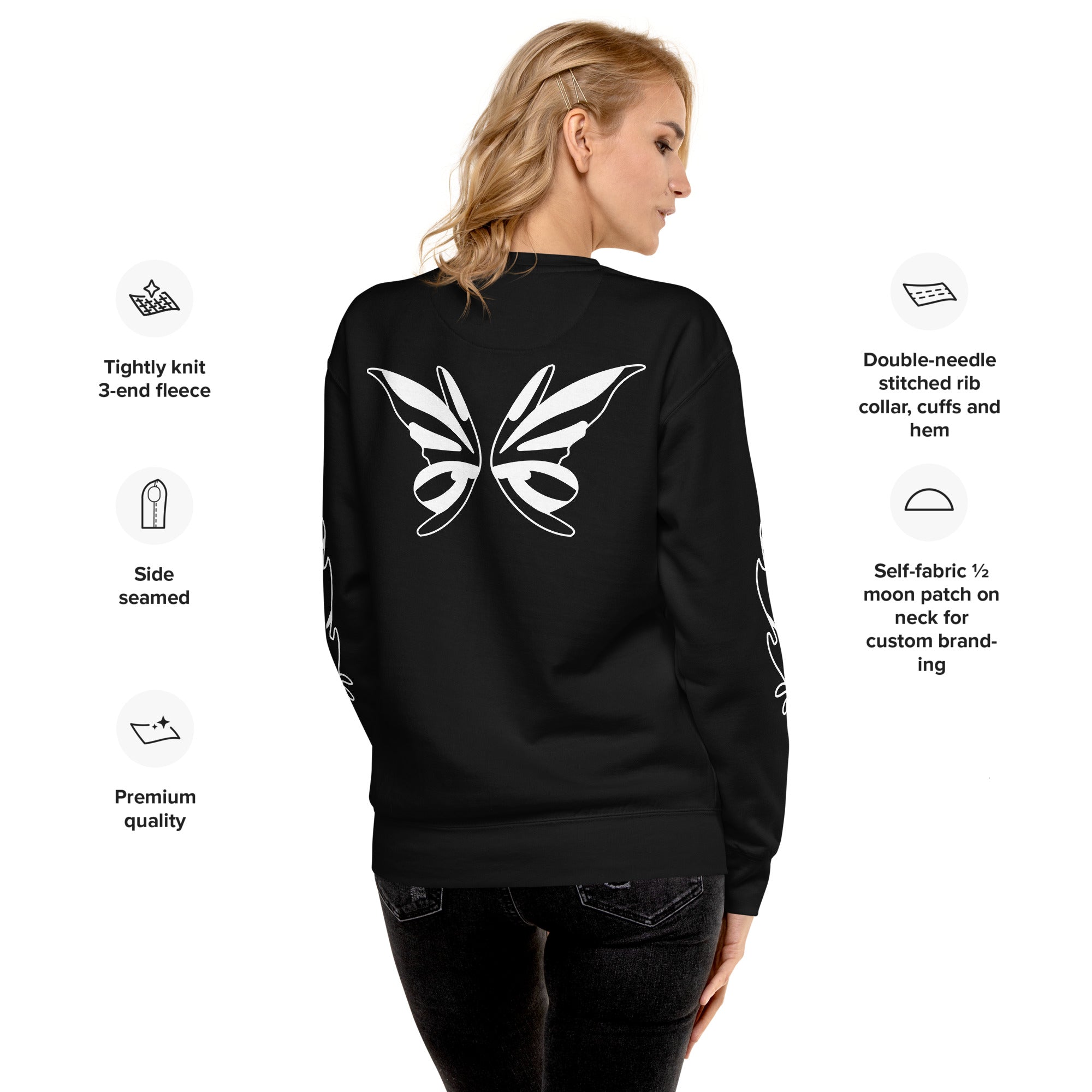 Premium Unisex Pullover – Weicher Baumwoll-Sweatshirt für Damen & Herren | Melivero Melivero