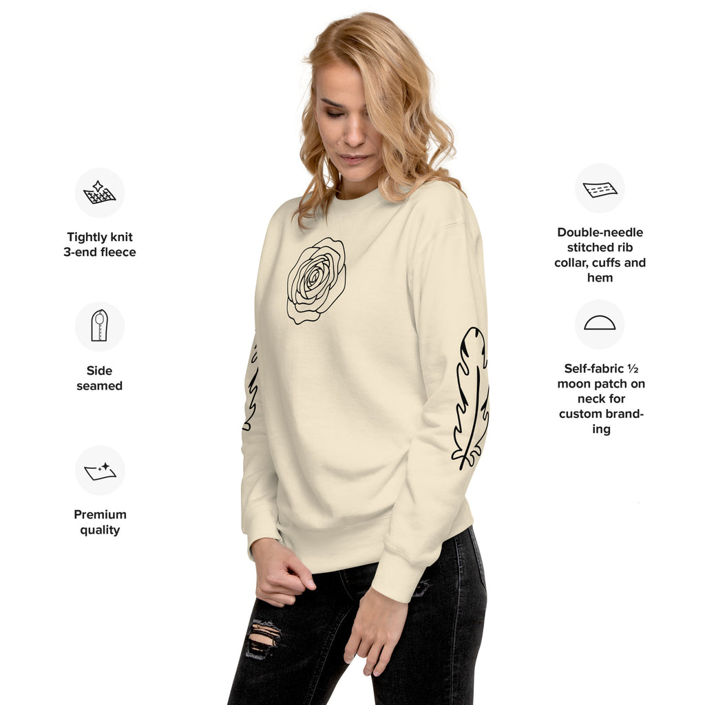 Premium Unisex Sweatshirt – Weicher Rundhals Pullover für Damen & Herren | Melivero Melivero