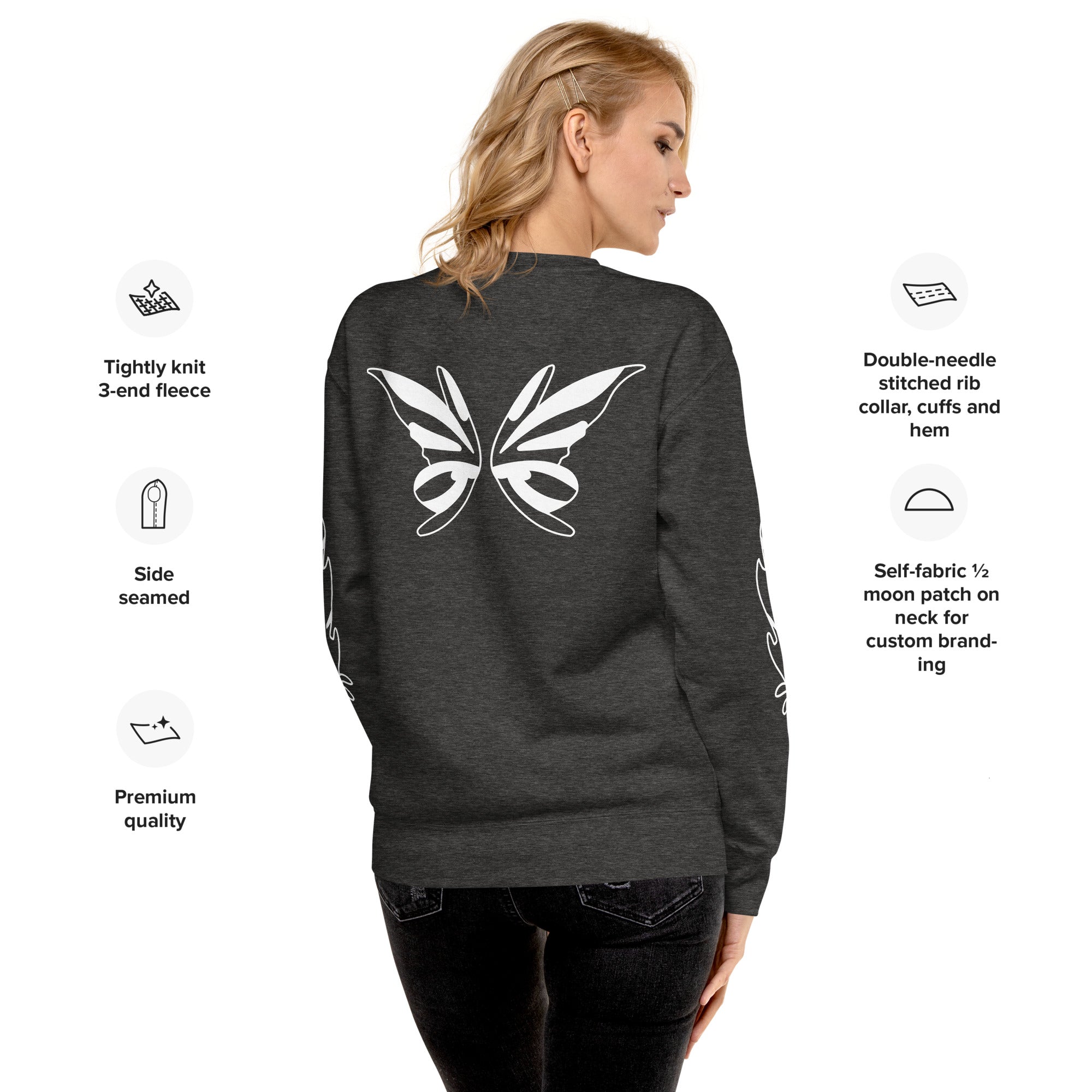 Premium Unisex Pullover – Weicher Baumwoll-Sweatshirt für Damen & Herren | Melivero Melivero