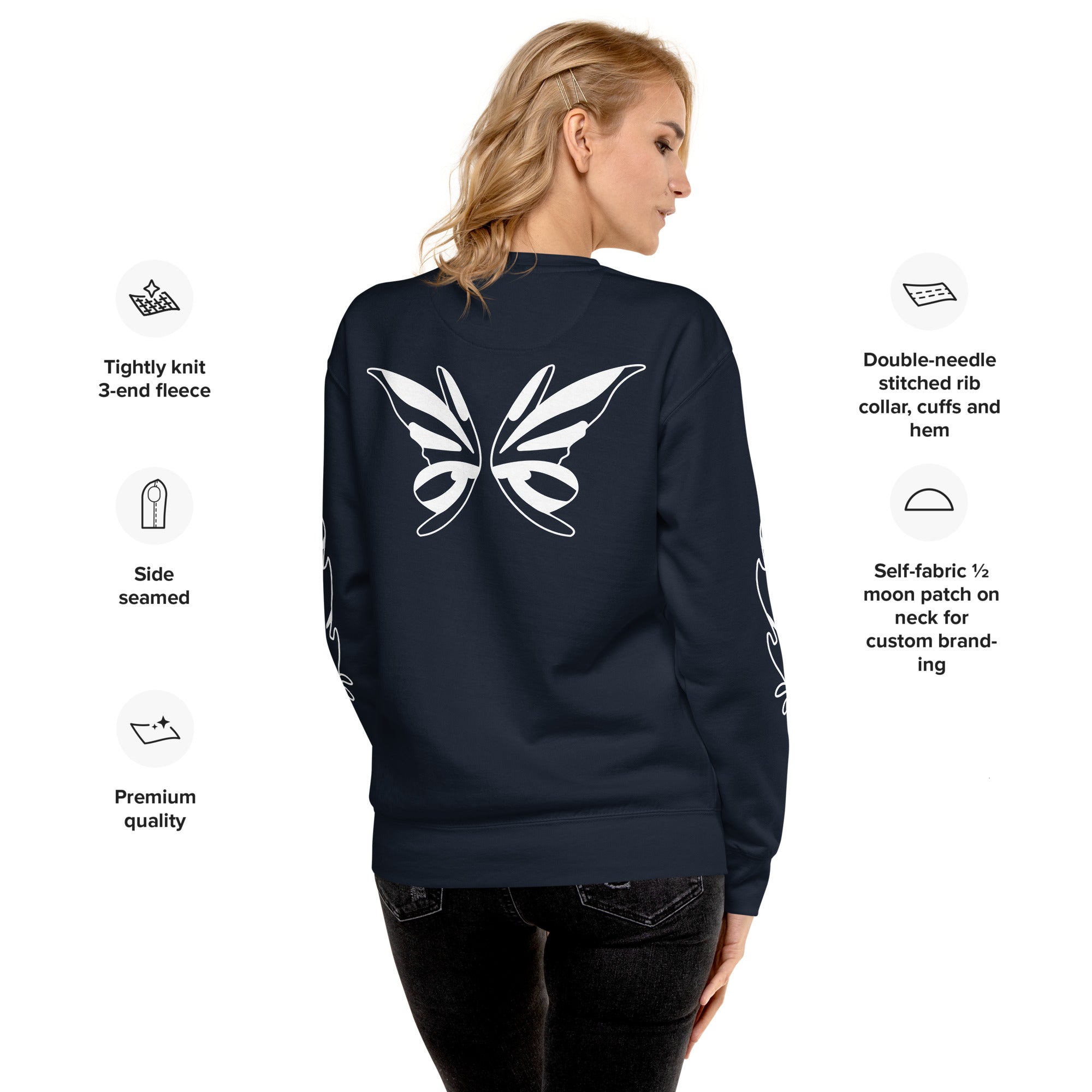 Premium Unisex Pullover – Weicher Baumwoll-Sweatshirt für Damen & Herren | Melivero Melivero