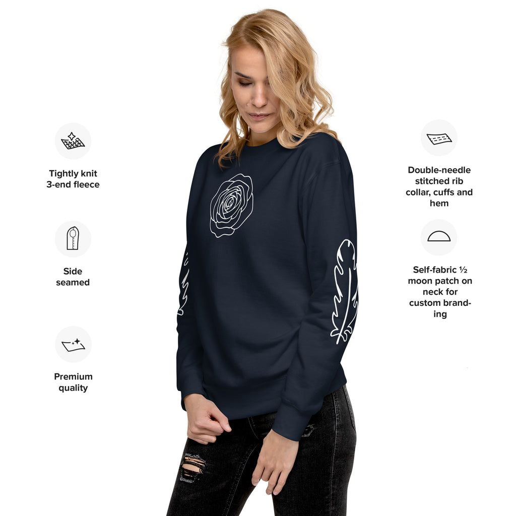 Premium Unisex Pullover – Weicher Baumwoll-Sweatshirt für Damen & Herren | Melivero Melivero