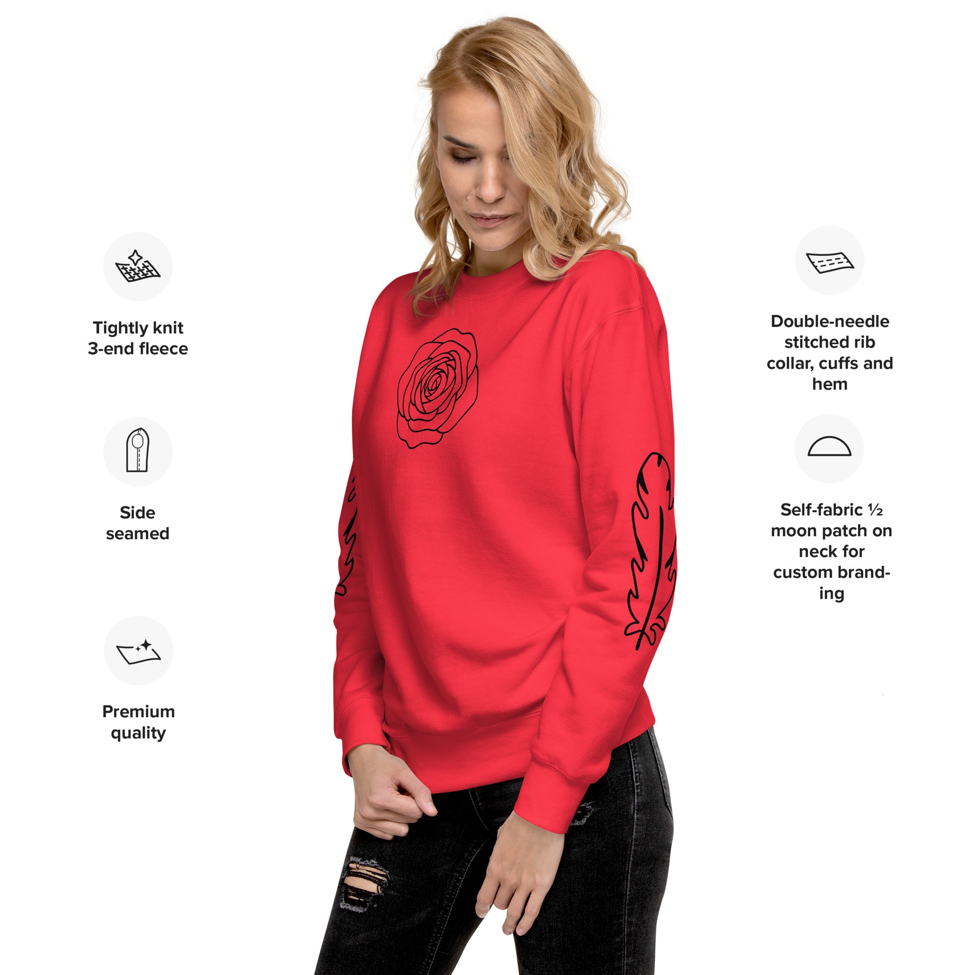 Premium Unisex Sweatshirt – Weicher Rundhals Pullover für Damen & Herren | Melivero Melivero