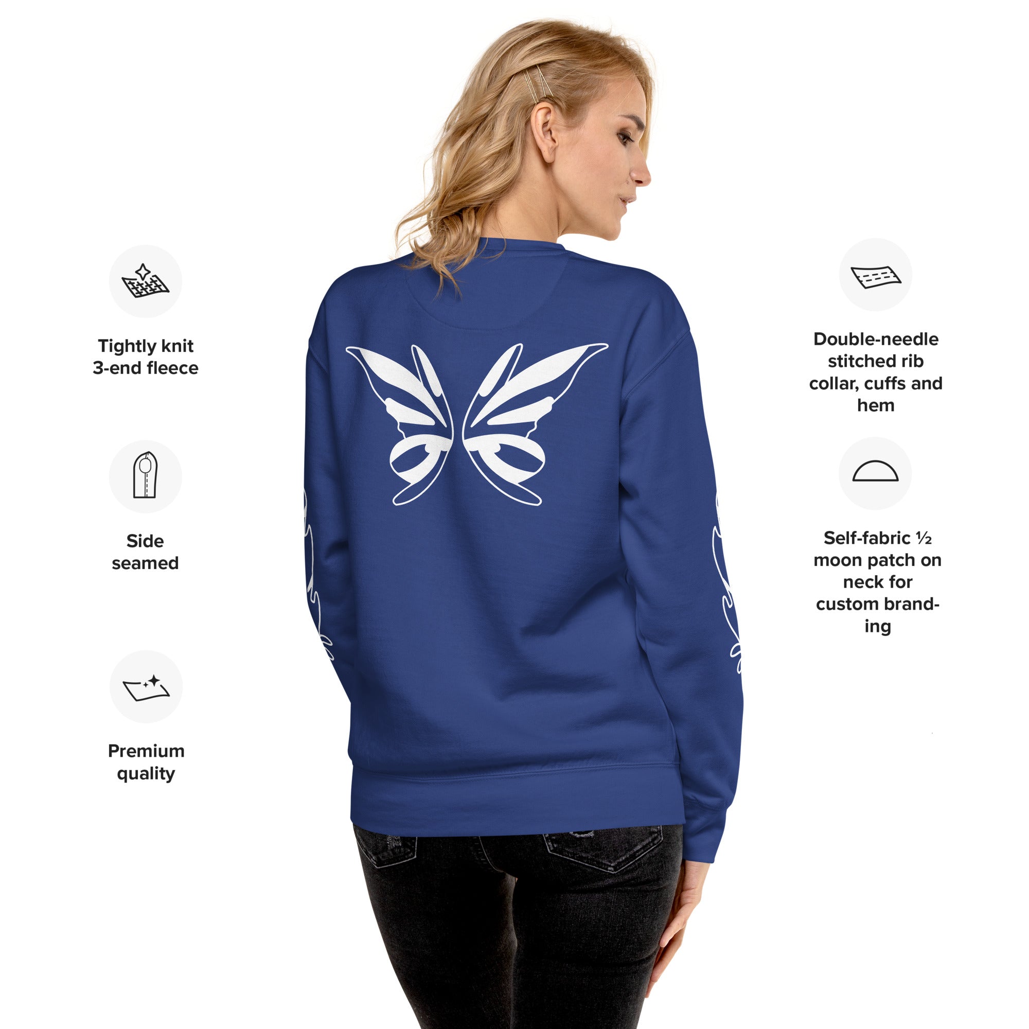 Premium Unisex Pullover – Weicher Baumwoll-Sweatshirt für Damen & Herren | Melivero Melivero