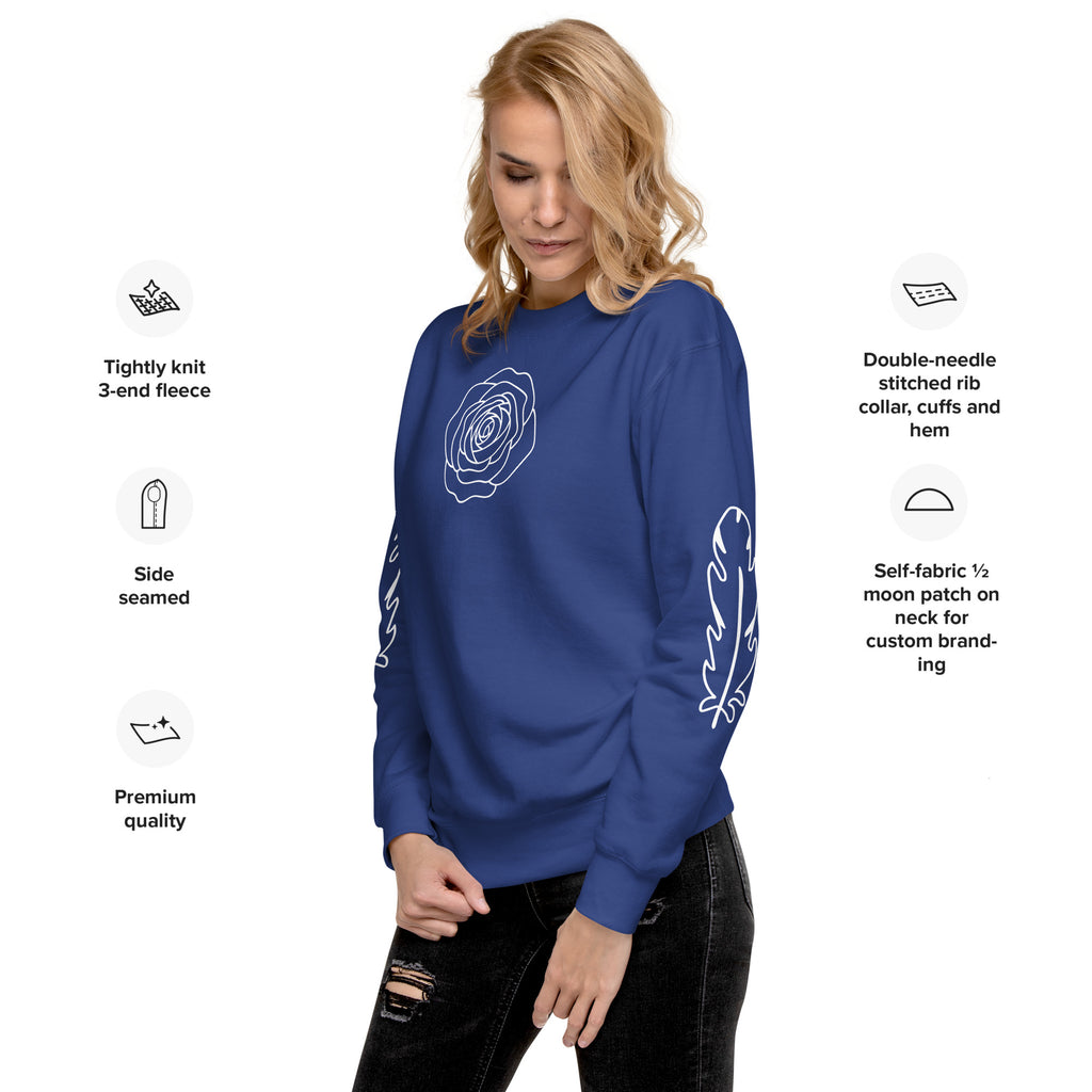 Premium Unisex Pullover – Weicher Baumwoll-Sweatshirt für Damen & Herren | Melivero Melivero