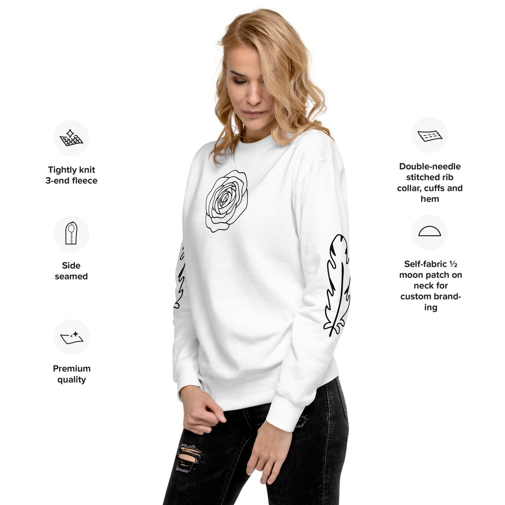 Premium Unisex Sweatshirt – Weicher Rundhals Pullover für Damen & Herren | Melivero Melivero